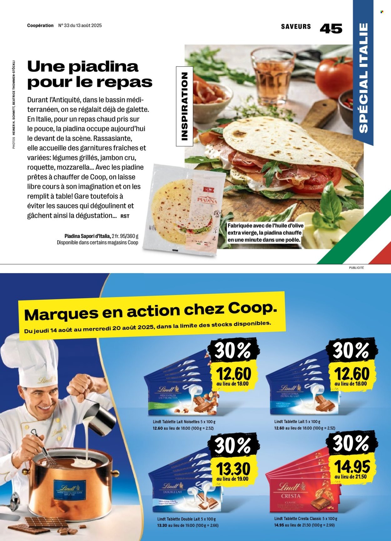 COOP Prospekt - COOPÉRATION (2025-08-14 - 2025-08-20)
