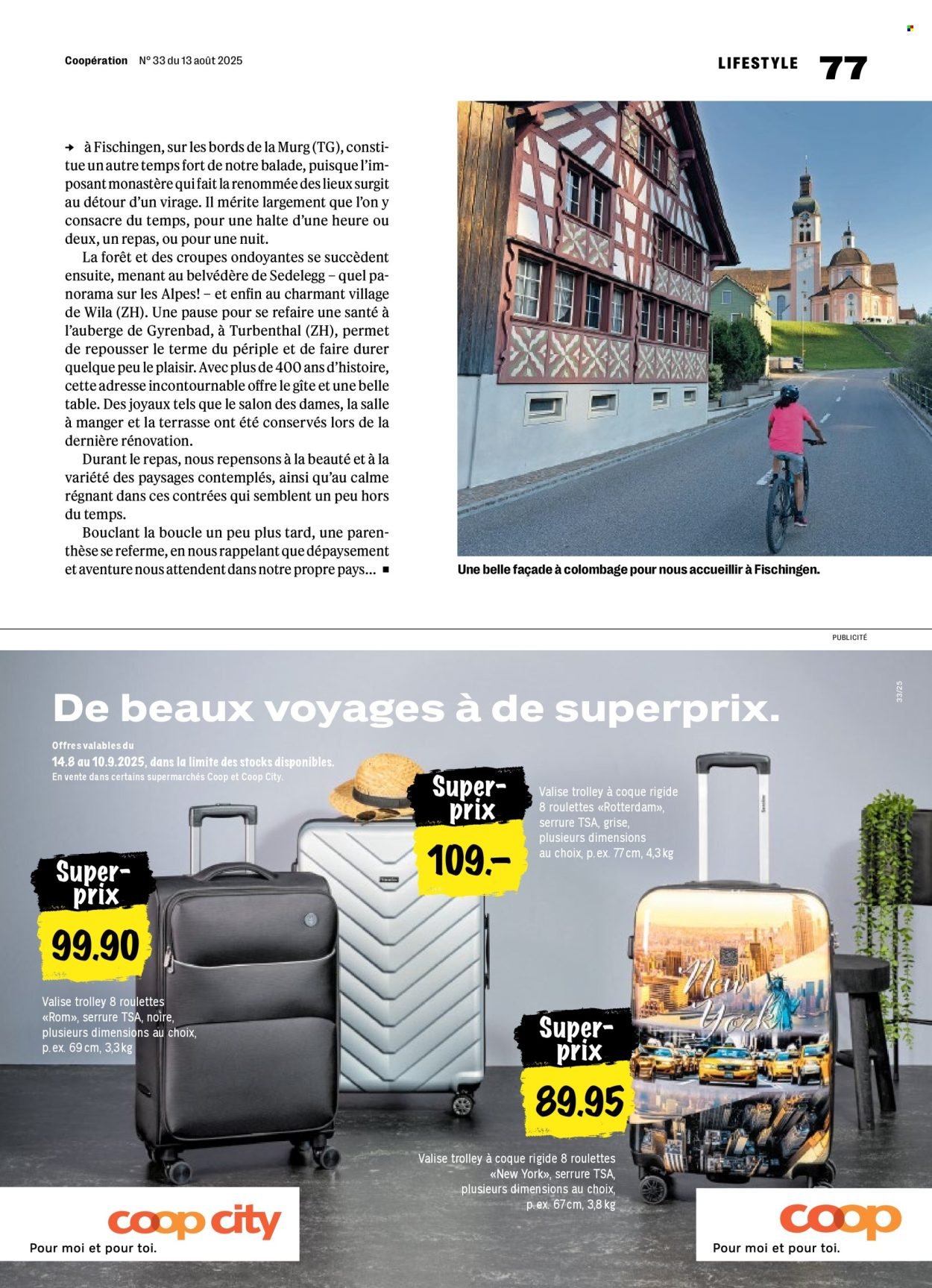 COOP Prospekt - COOPÉRATION (2025-08-14 - 2025-08-20)