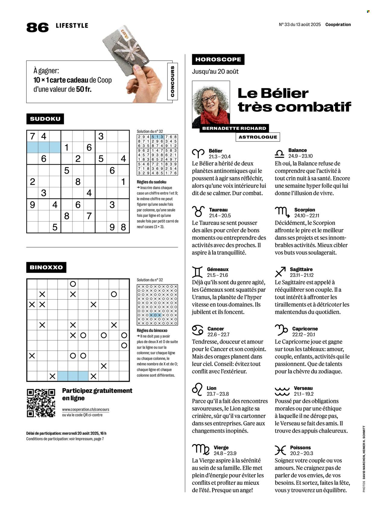 COOP Prospekt - COOPÉRATION (2025-08-14 - 2025-08-20)