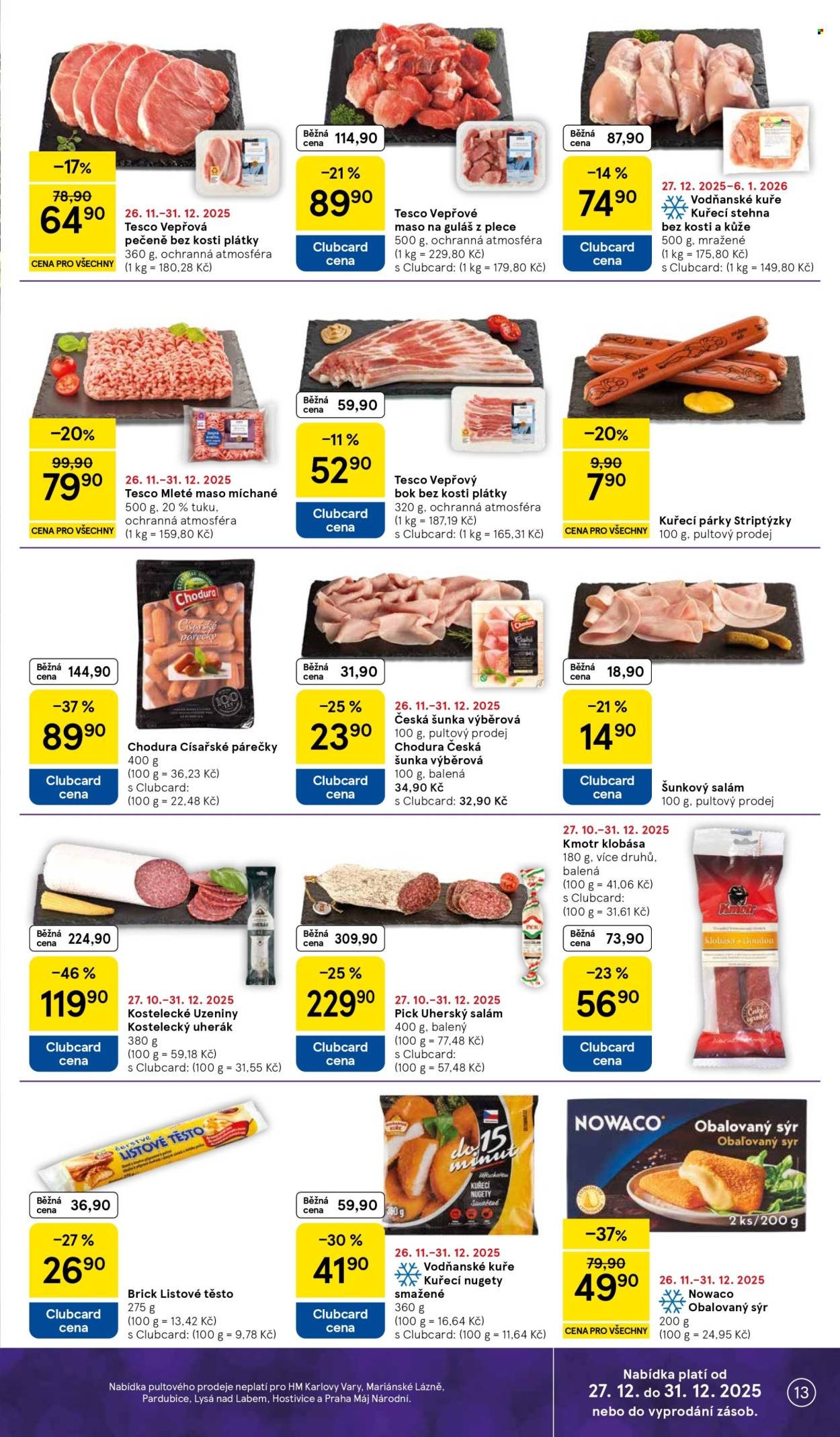 TESCO leták - Šťastný nový rok (2025-12-27 - 2025-12-31)