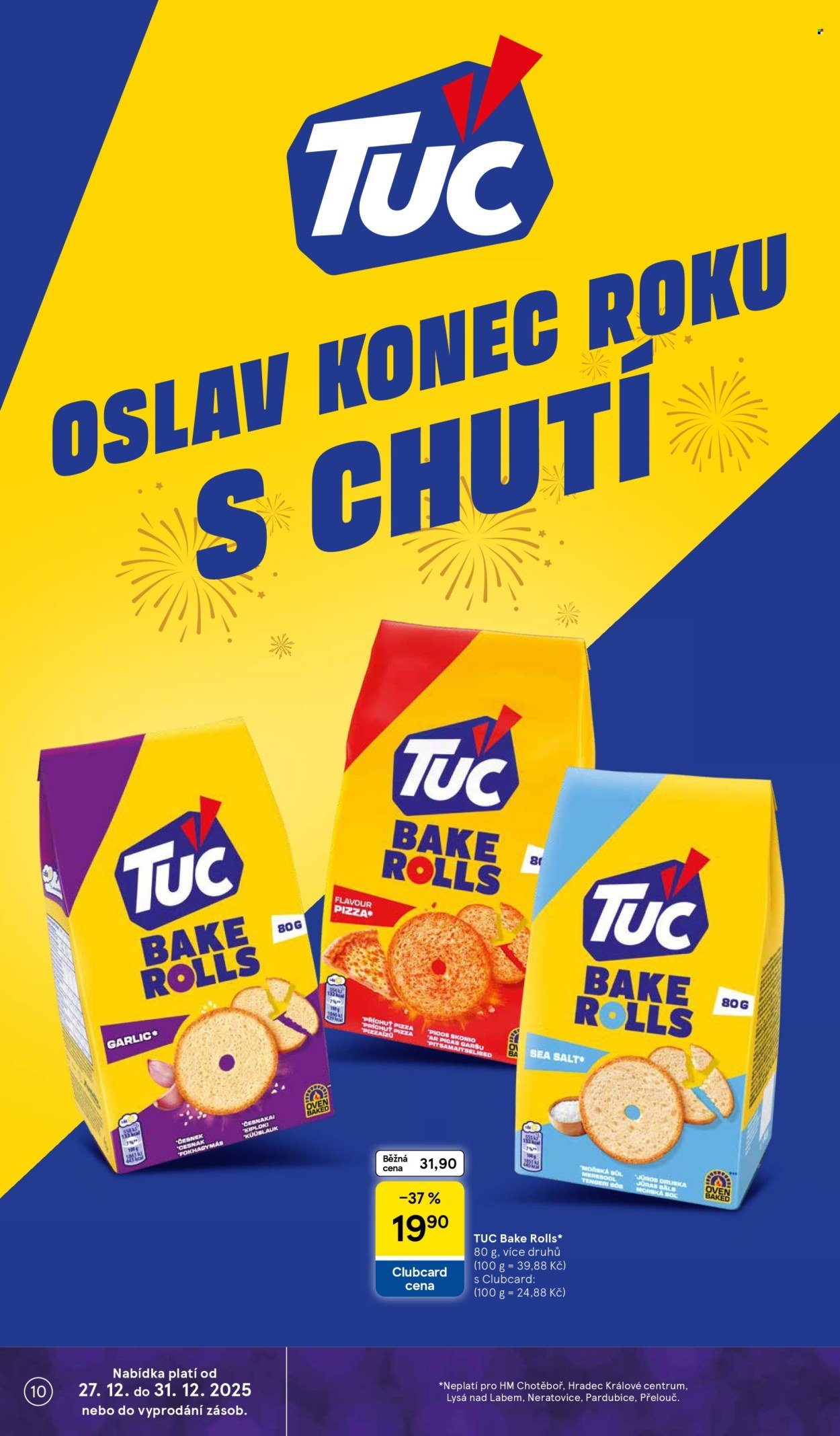 TESCO leták - Šťastný nový rok (2025-12-27 - 2025-12-31)