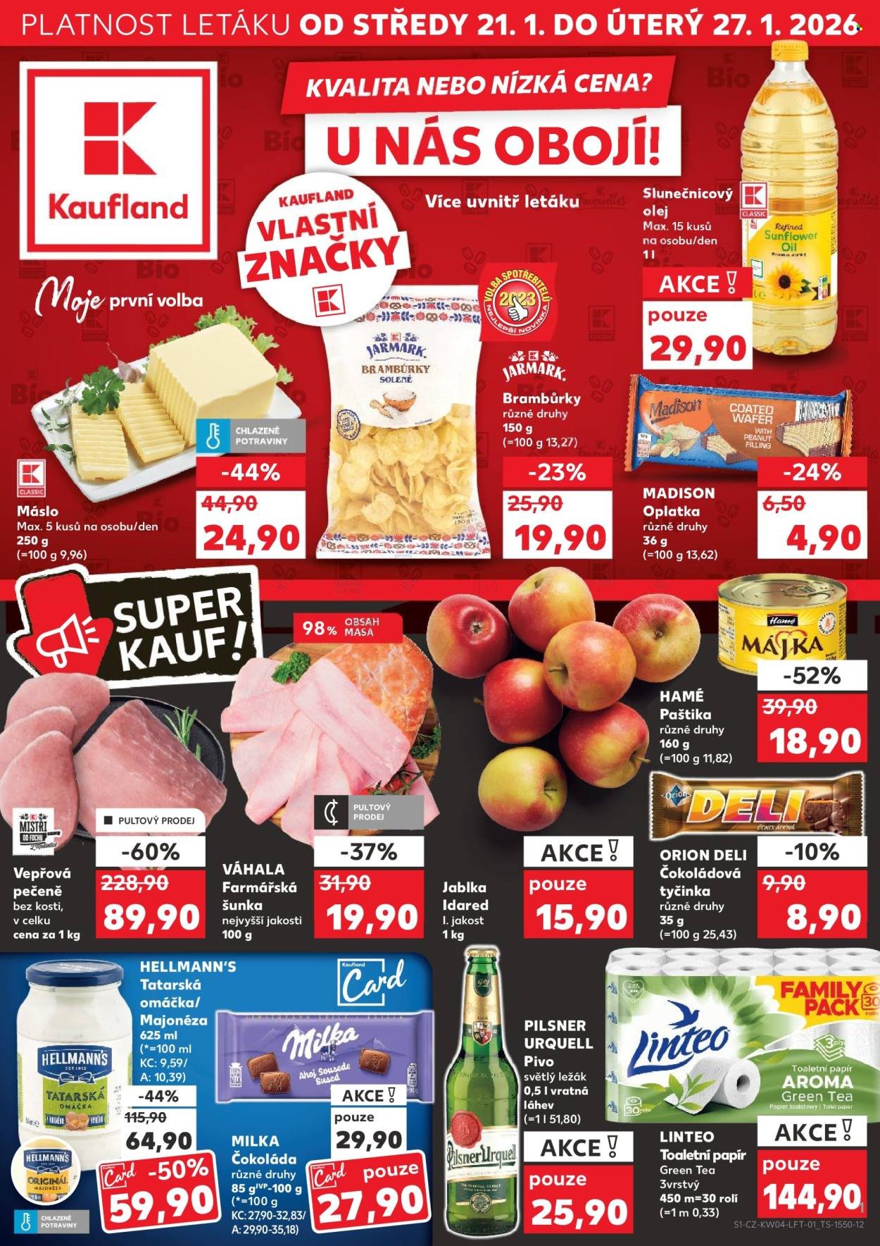 KAUFLAND leták - Od středy 21.1.2026 (2026-01-21 - 2026-01-27)