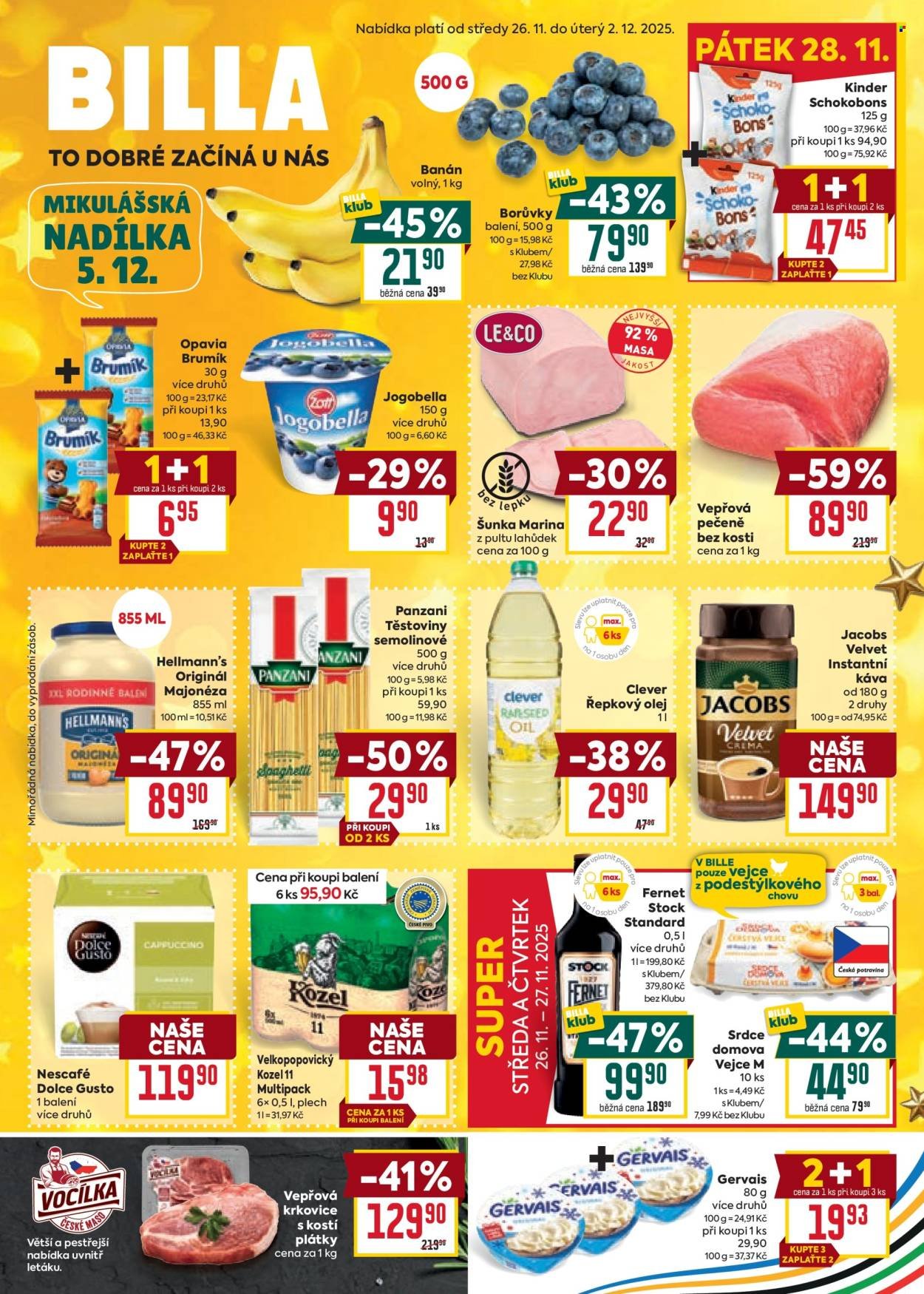 BILLA leták - Malý leták (2025-11-26 - 2025-12-02)