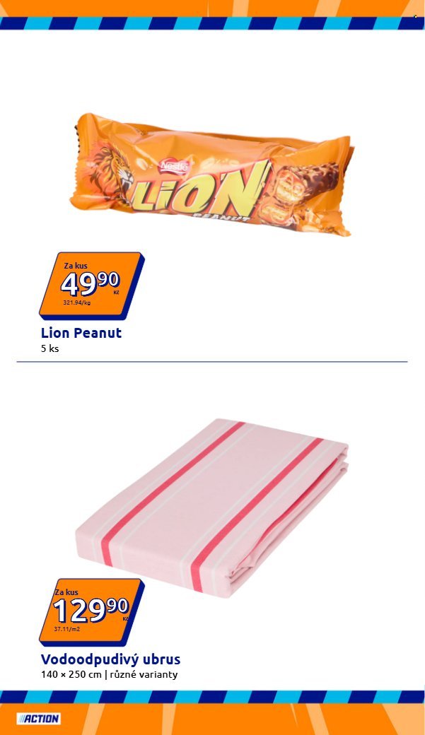 ACTION leták - Od středy 29.4.2026 (2026-04-29 - 2026-05-05)