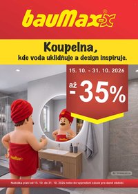BAUMAX leták - Od čtvrtka 15.10.2026