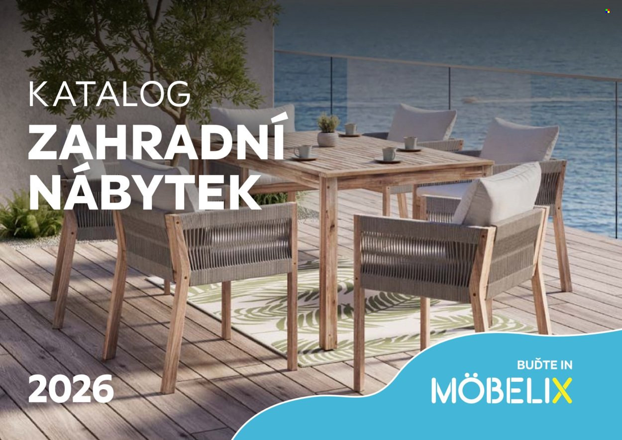 MÖBELIX leták - Zahradní nábytek (2026-03-01 - 2026-09-30)