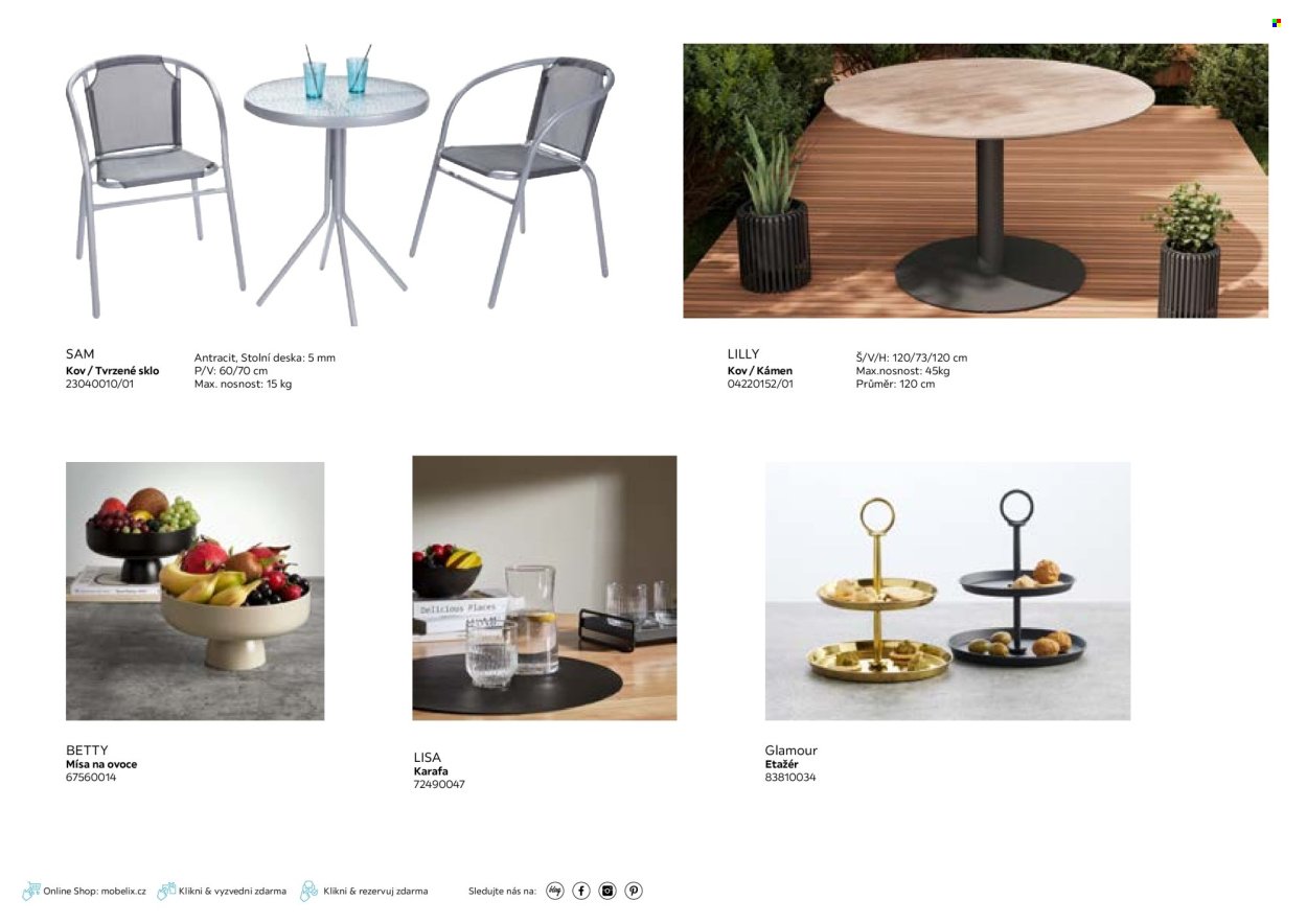 MÖBELIX leták - Zahradní nábytek (2026-03-01 - 2026-09-30)