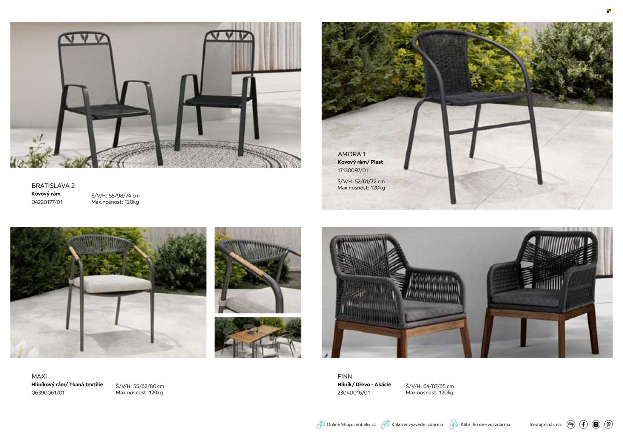 MÖBELIX leták - Zahradní nábytek (2026-03-01 - 2026-09-30)