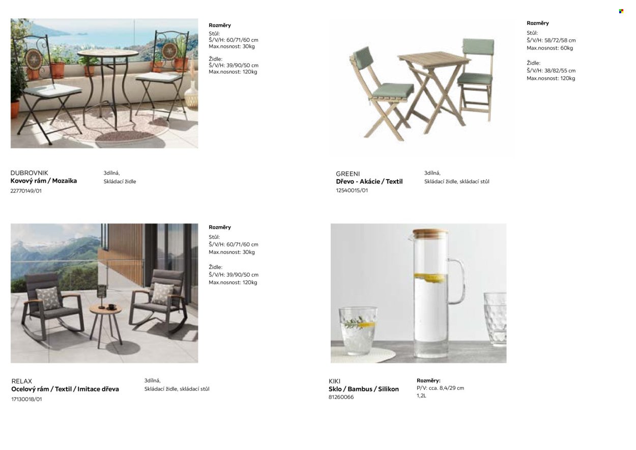 MÖBELIX leták - Zahradní nábytek (2026-03-01 - 2026-09-30)