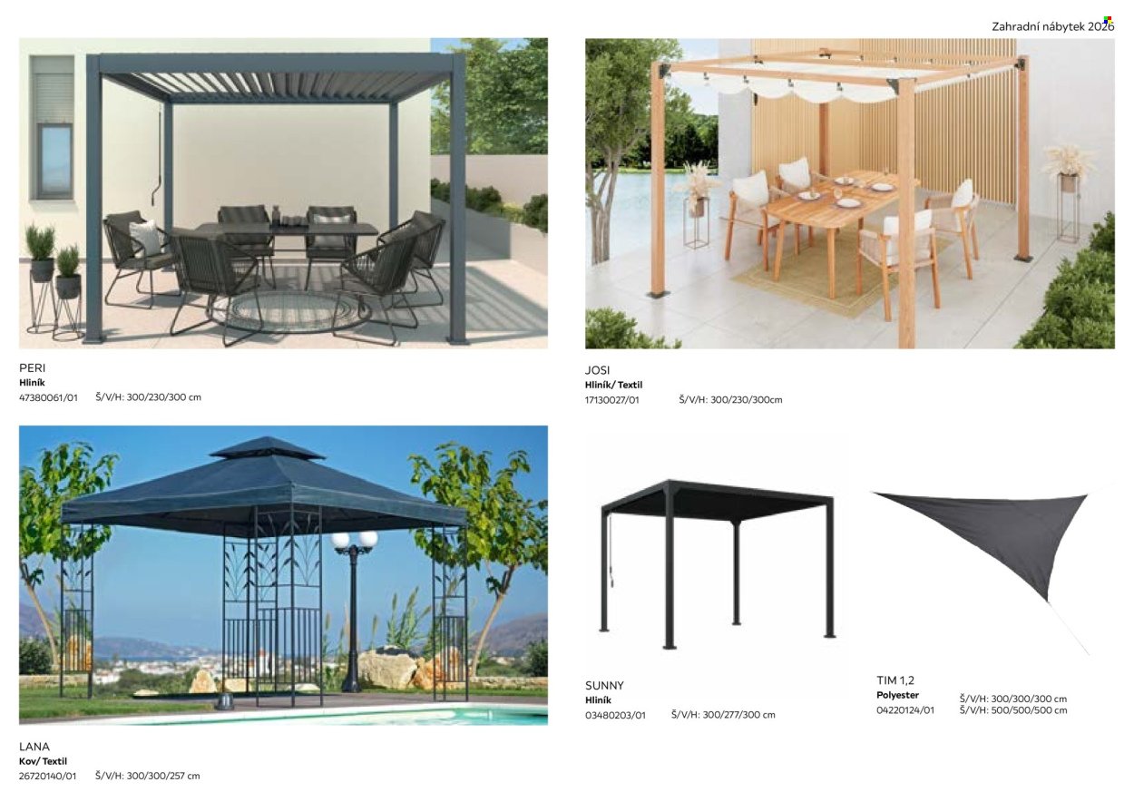 MÖBELIX leták - Zahradní nábytek (2026-03-01 - 2026-09-30)