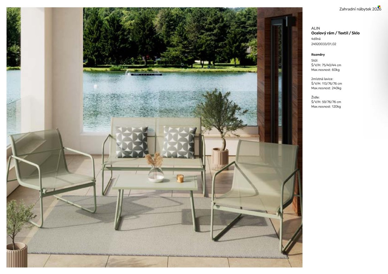 MÖBELIX leták - Zahradní nábytek (2026-03-01 - 2026-09-30)