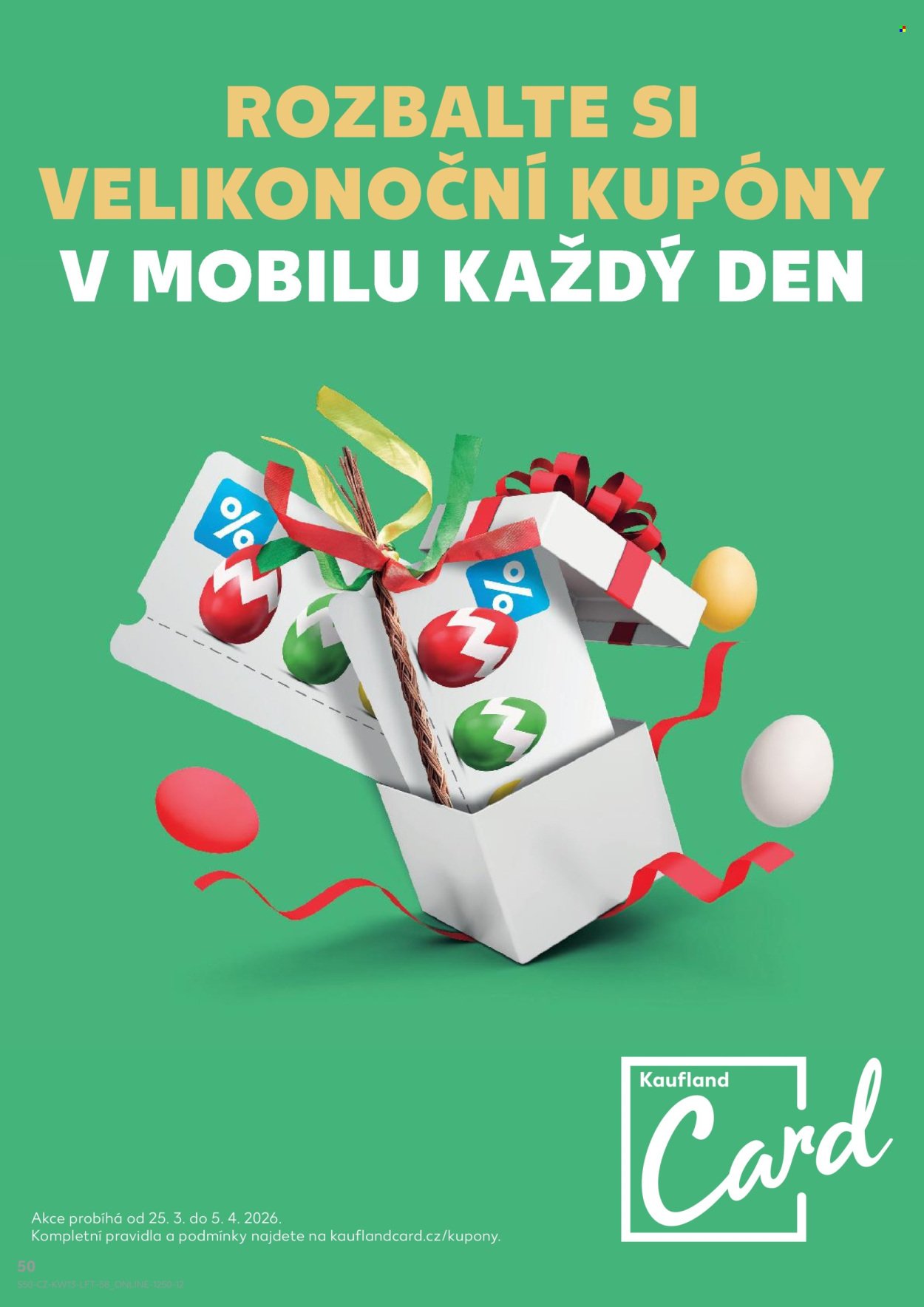 KAUFLAND leták - Od středy 25.3.2026 (2026-03-25 - 2026-03-31)