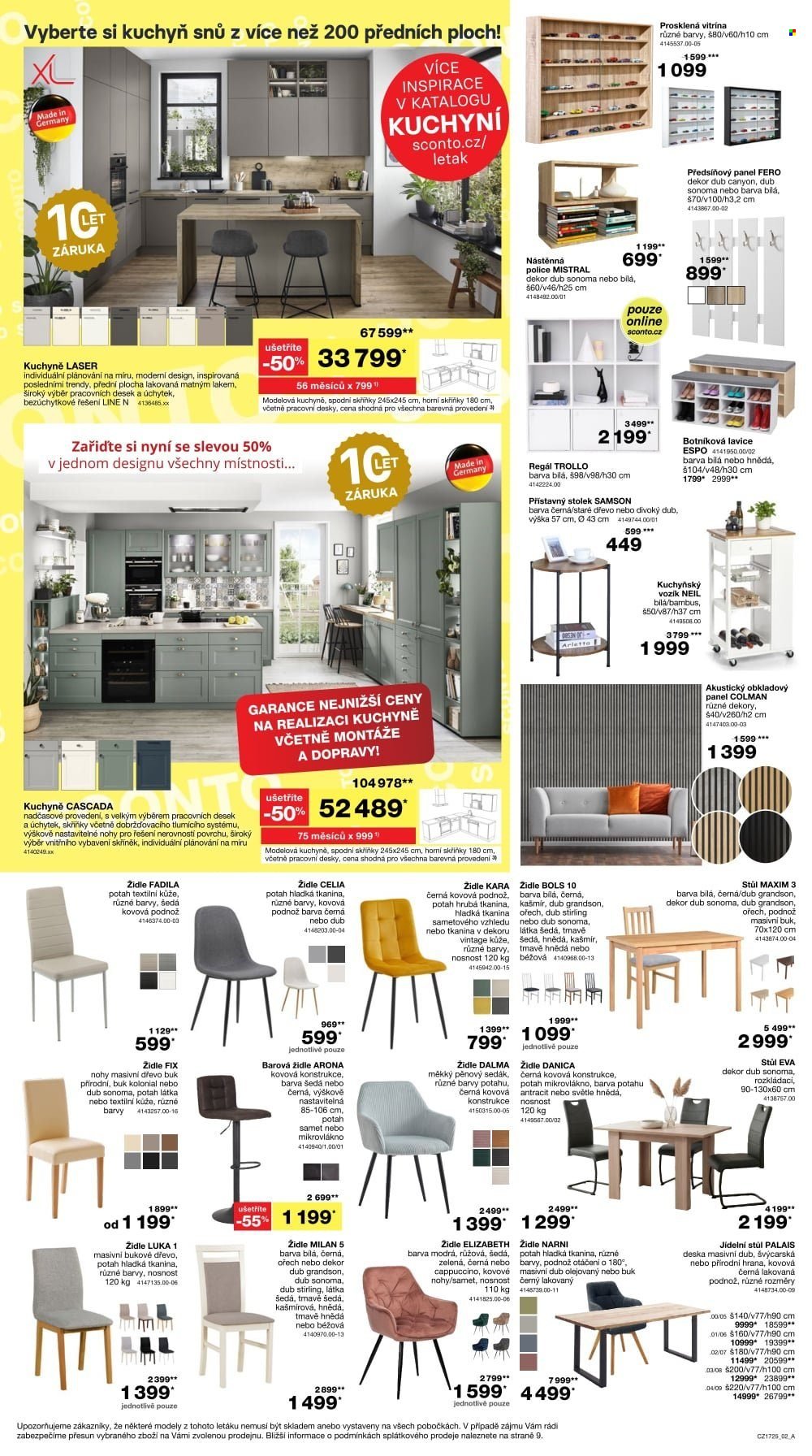 SCONTO NÁBYTEK leták - Až -70% výprodej! (2025-12-22 - 2026-01-20)