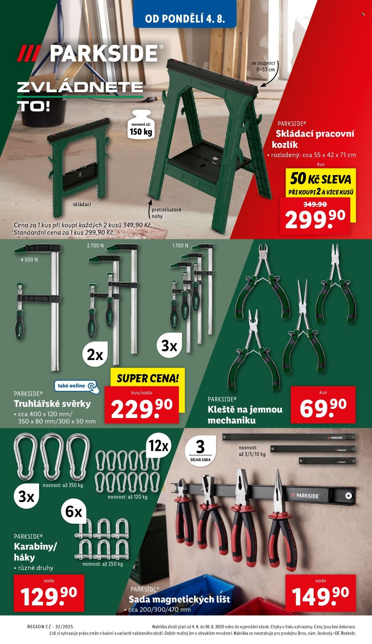 LIDL leták - Spotřební zboží (2025-08-04 - 2025-08-10)