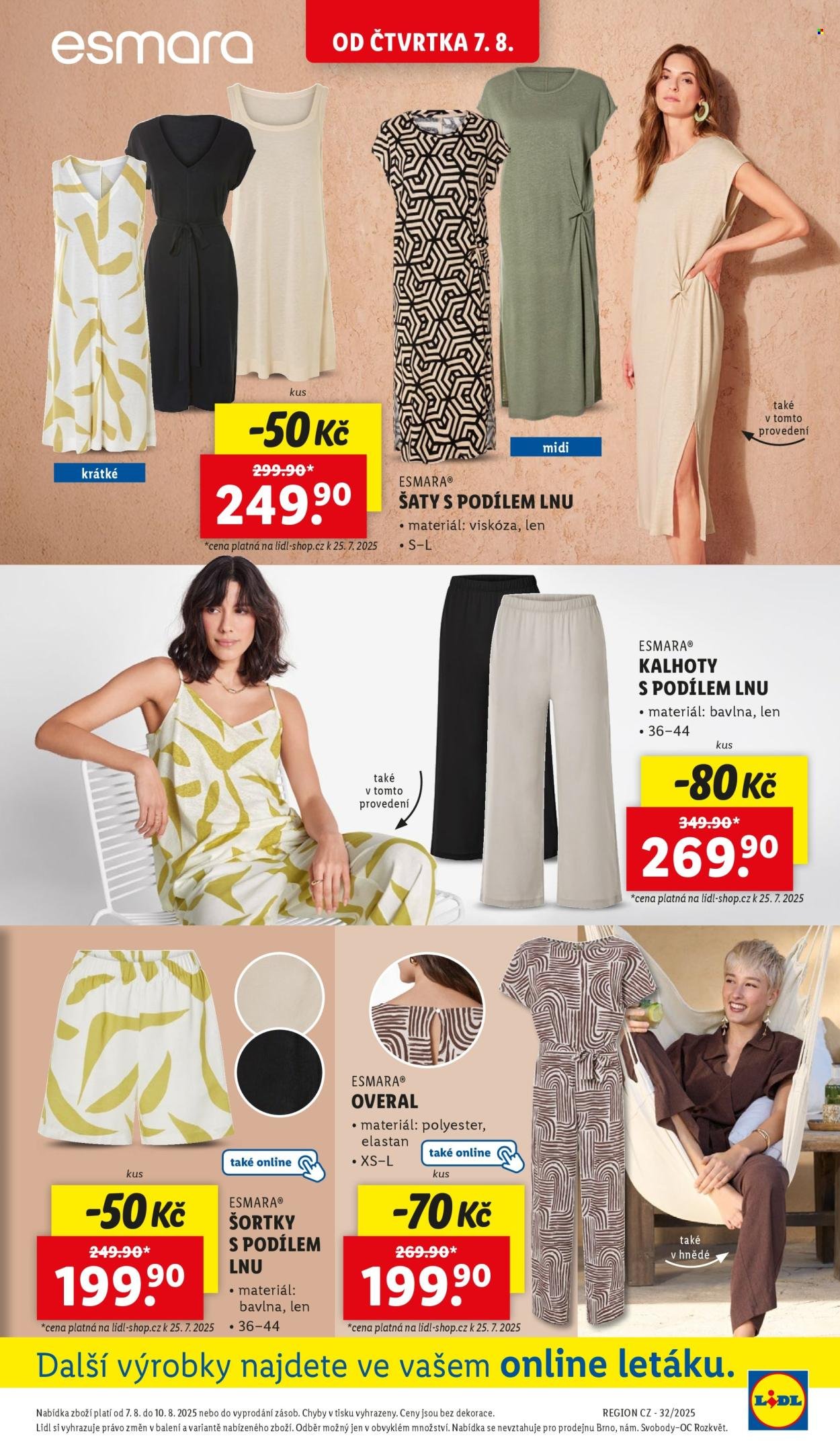 LIDL leták - Spotřební zboží (2025-08-04 - 2025-08-10)