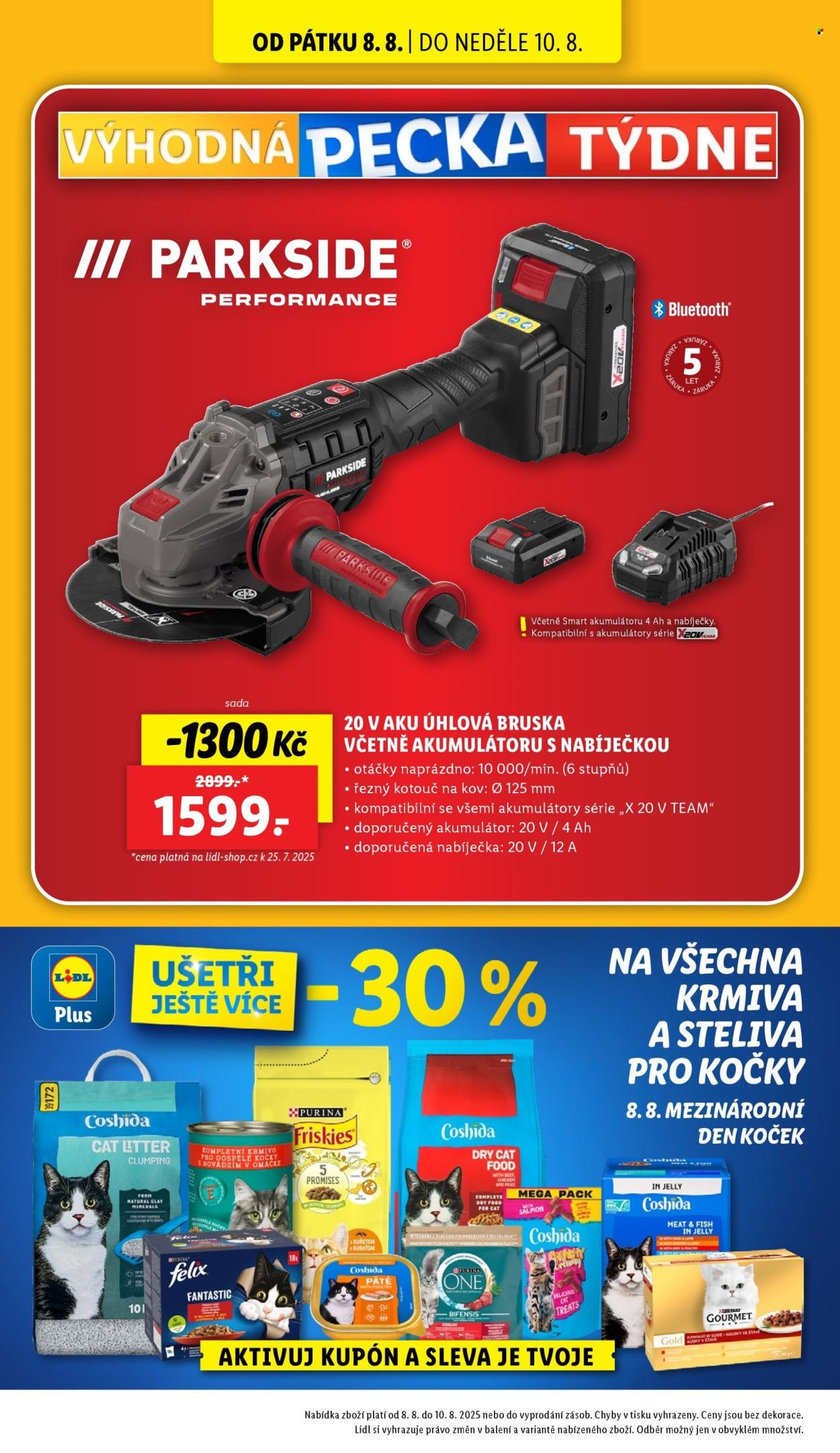 LIDL leták - Spotřební zboží (2025-08-04 - 2025-08-10)