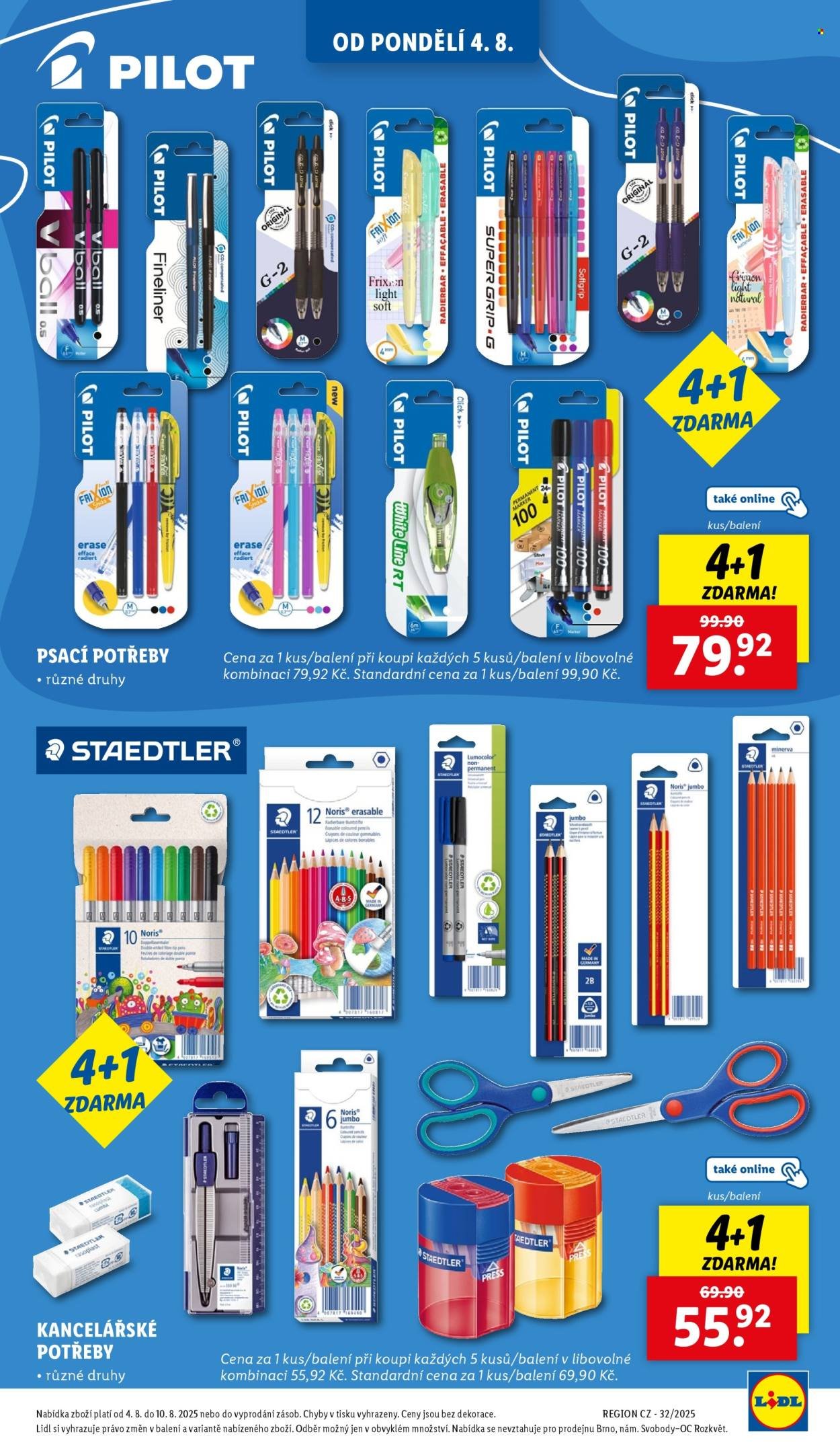 LIDL leták - Spotřební zboží (2025-08-04 - 2025-08-10)