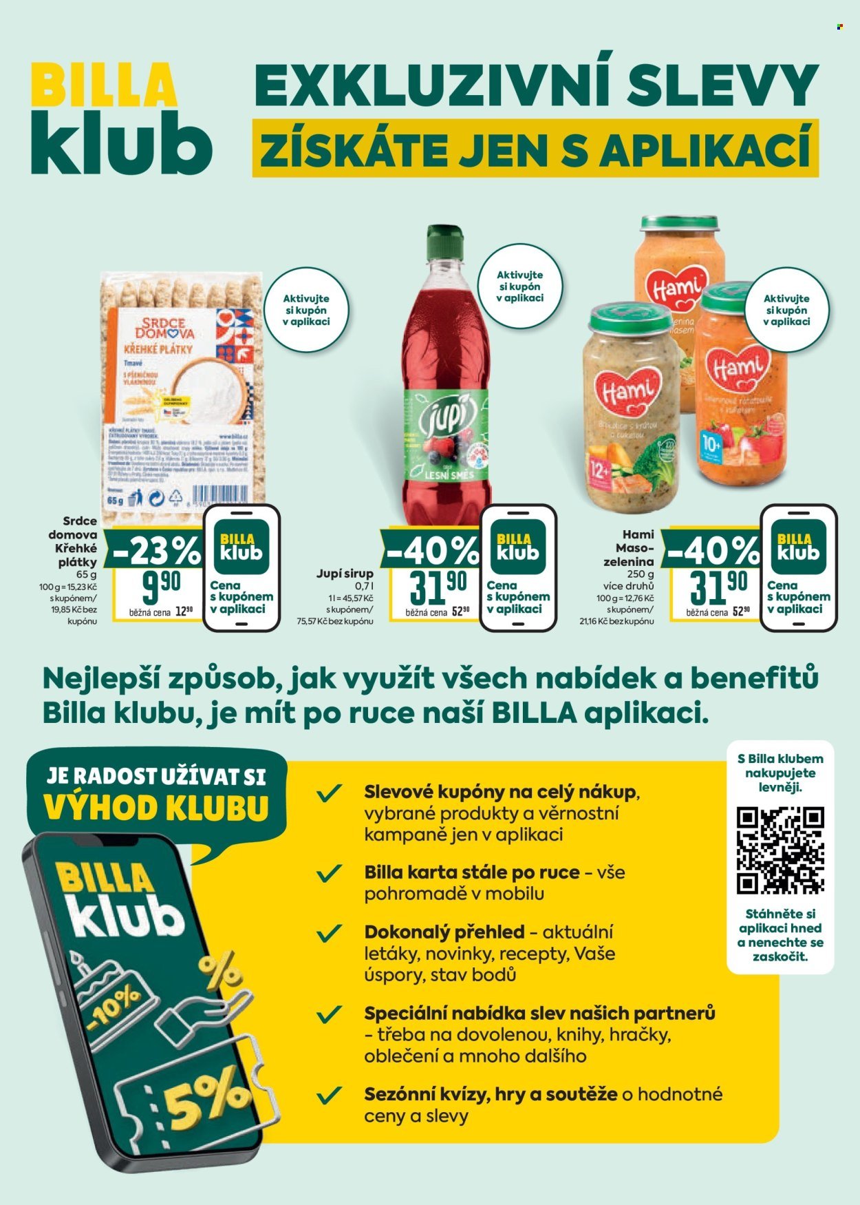 BILLA leták - Velký leták