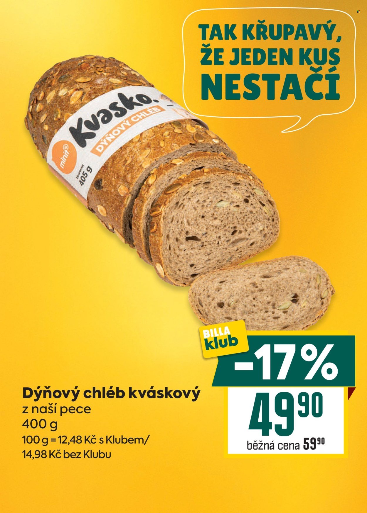 BILLA leták - Velký leták