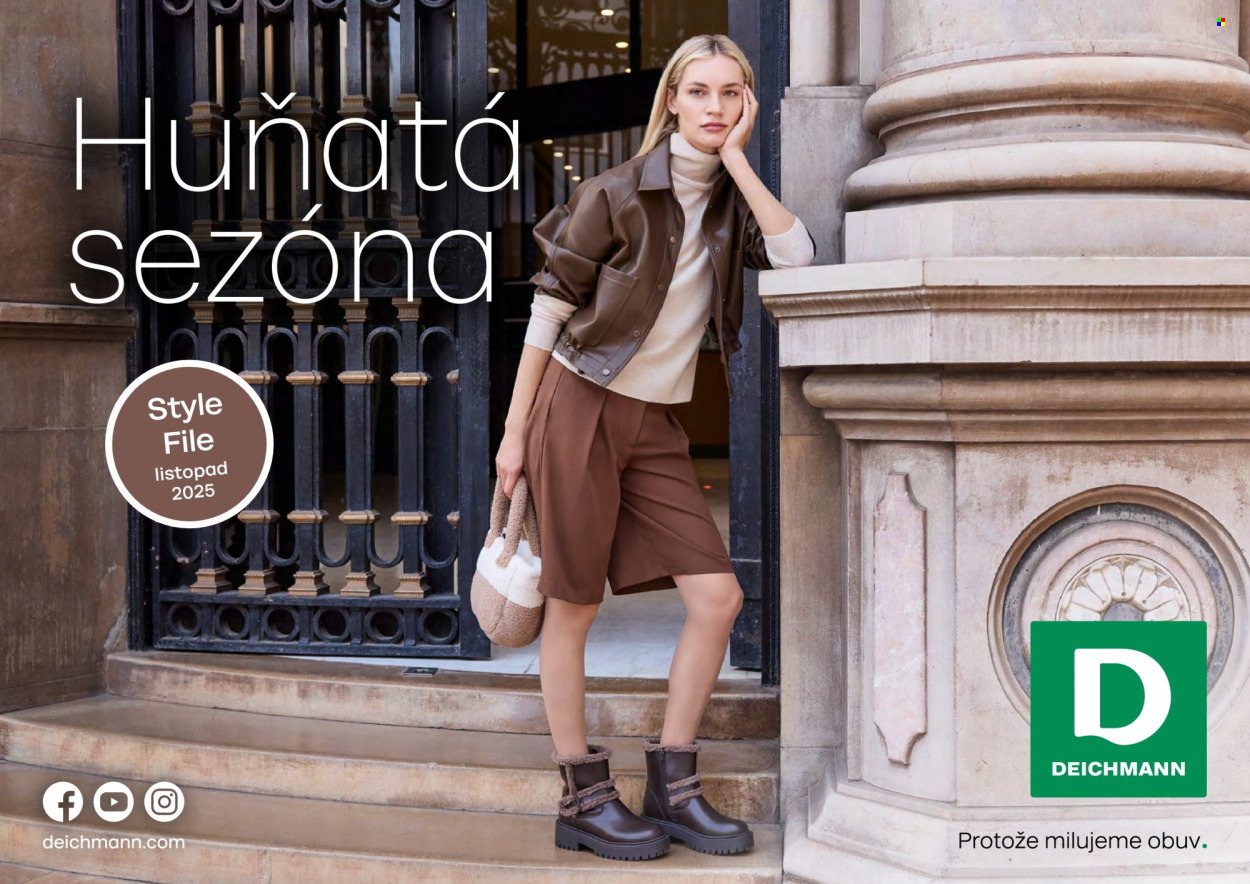 DEICHMANN leták - Huňatá sezóna (2025-11-01 - 2025-11-30)