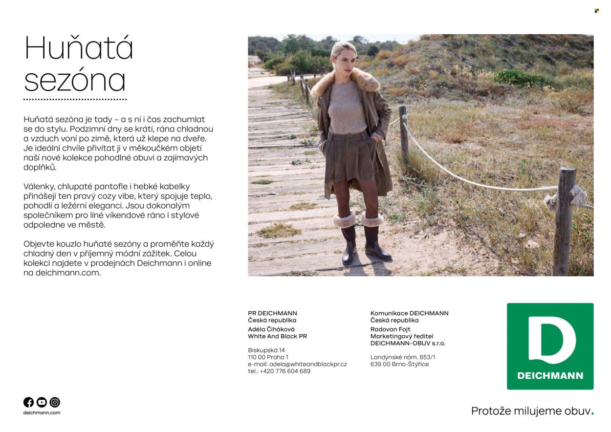 DEICHMANN leták - Huňatá sezóna (2025-11-01 - 2025-11-30)