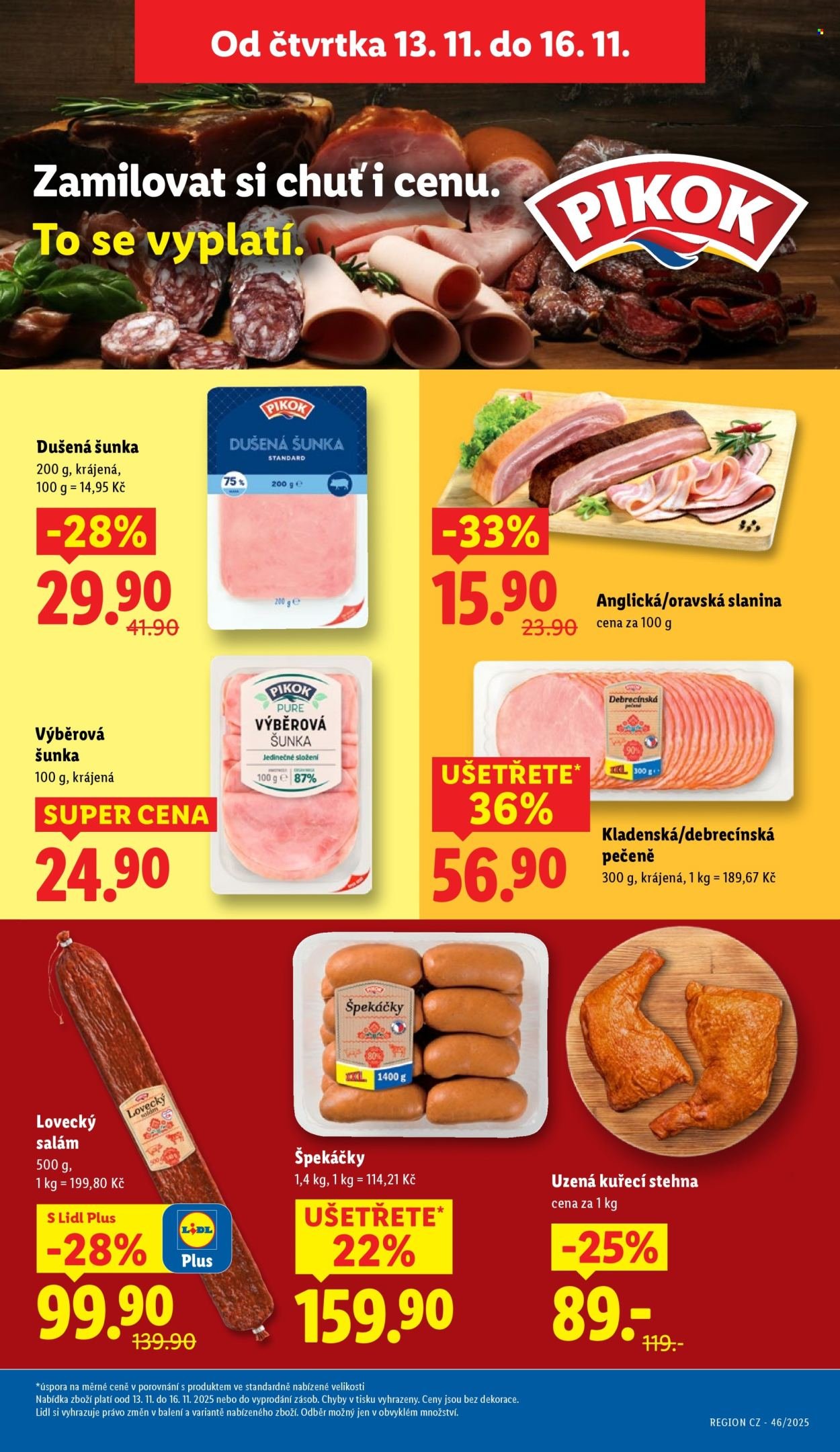 LIDL leták - Od čtvrtka 13.11.2025 (2025-11-13 - 2025-11-16)