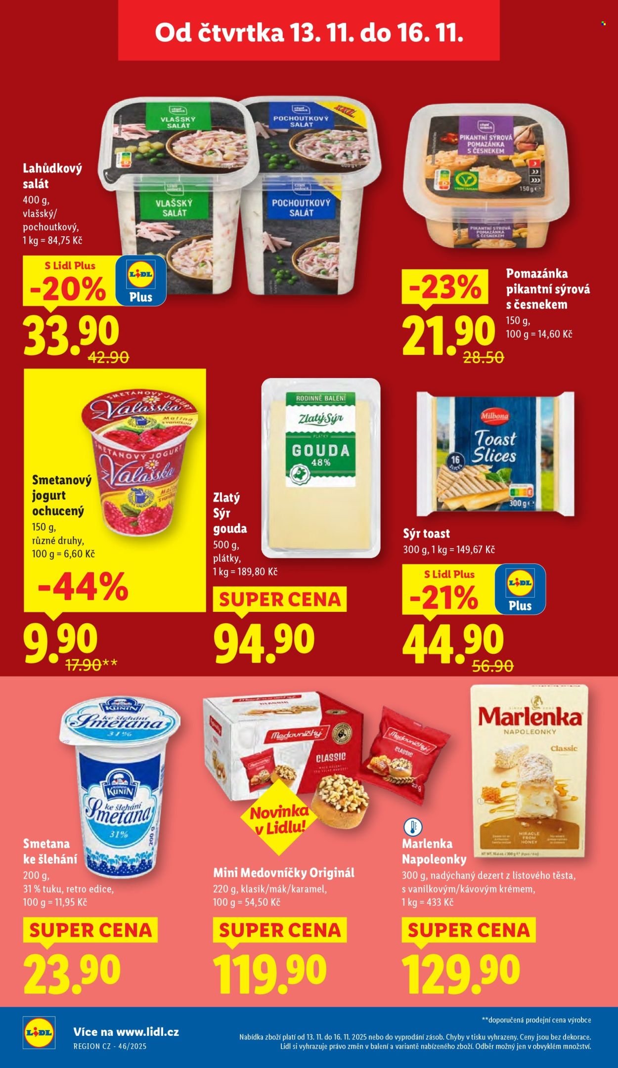 LIDL leták - Od čtvrtka 13.11.2025 (2025-11-13 - 2025-11-16)
