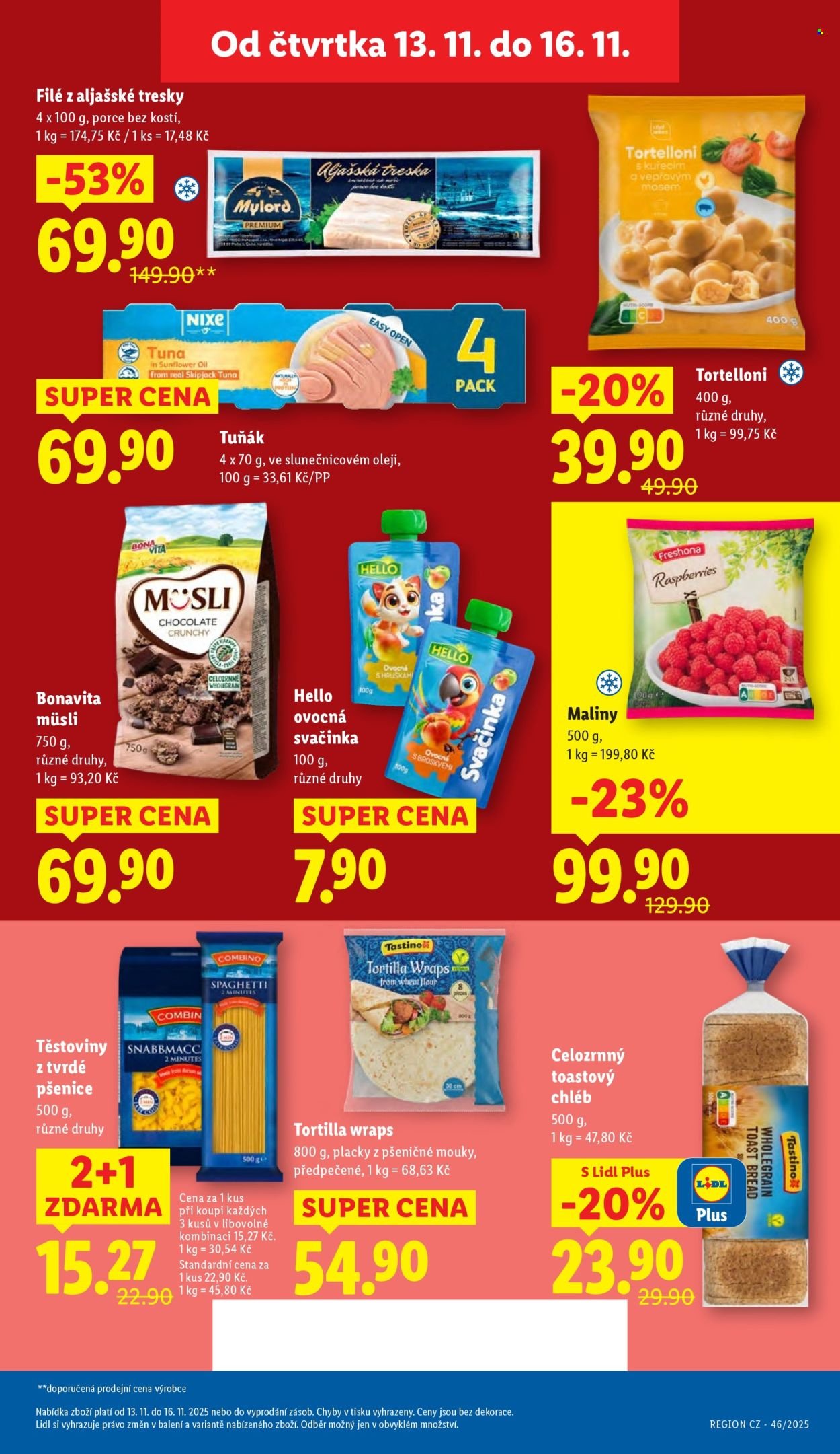 LIDL leták - Od čtvrtka 13.11.2025 (2025-11-13 - 2025-11-16)