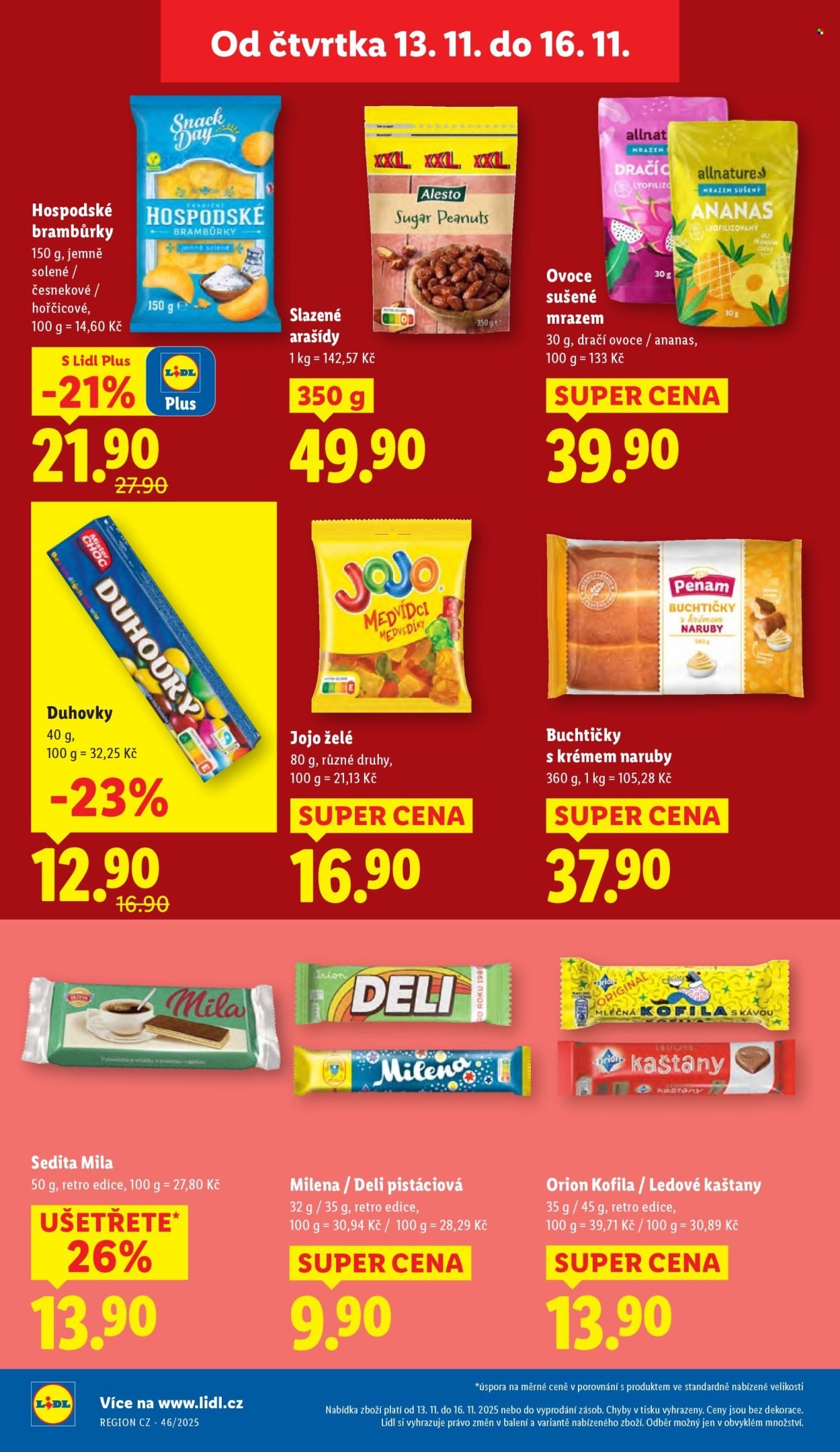 LIDL leták - Od čtvrtka 13.11.2025 (2025-11-13 - 2025-11-16)