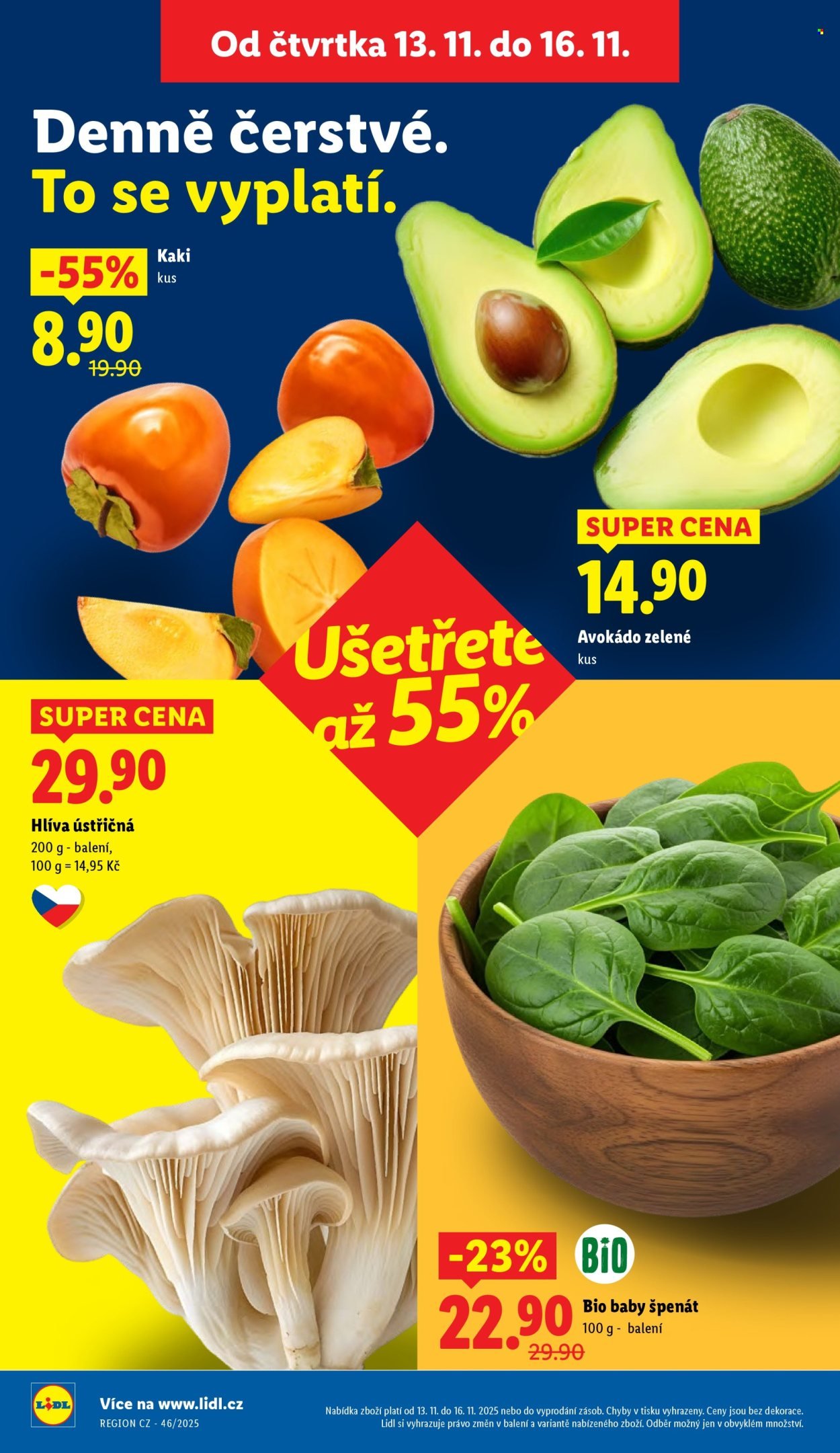 LIDL leták - Od čtvrtka 13.11.2025 (2025-11-13 - 2025-11-16)