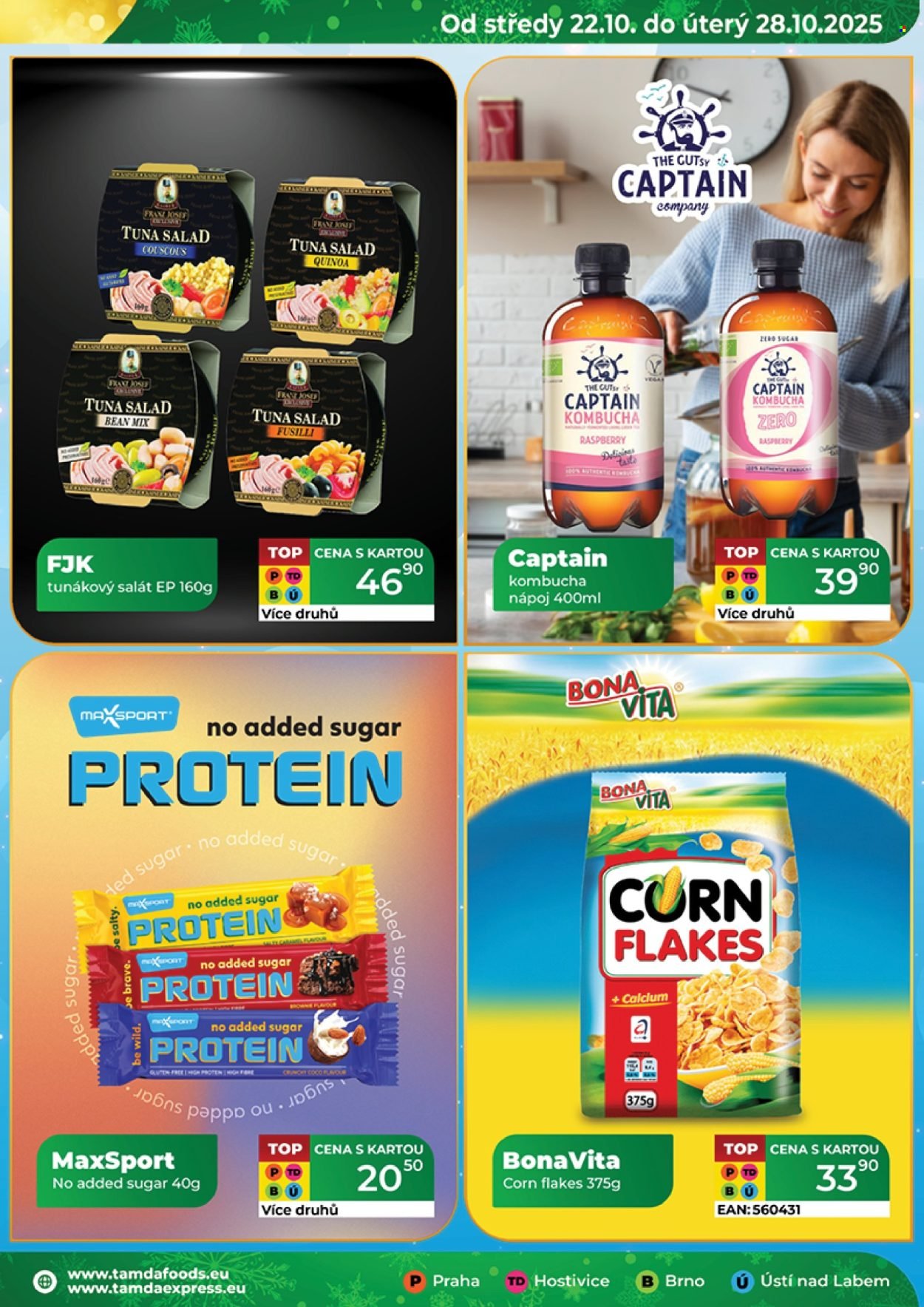 TAMDA FOODS leták - Od středy 22.10.2025 (2025-10-22 - 2025-10-28)
