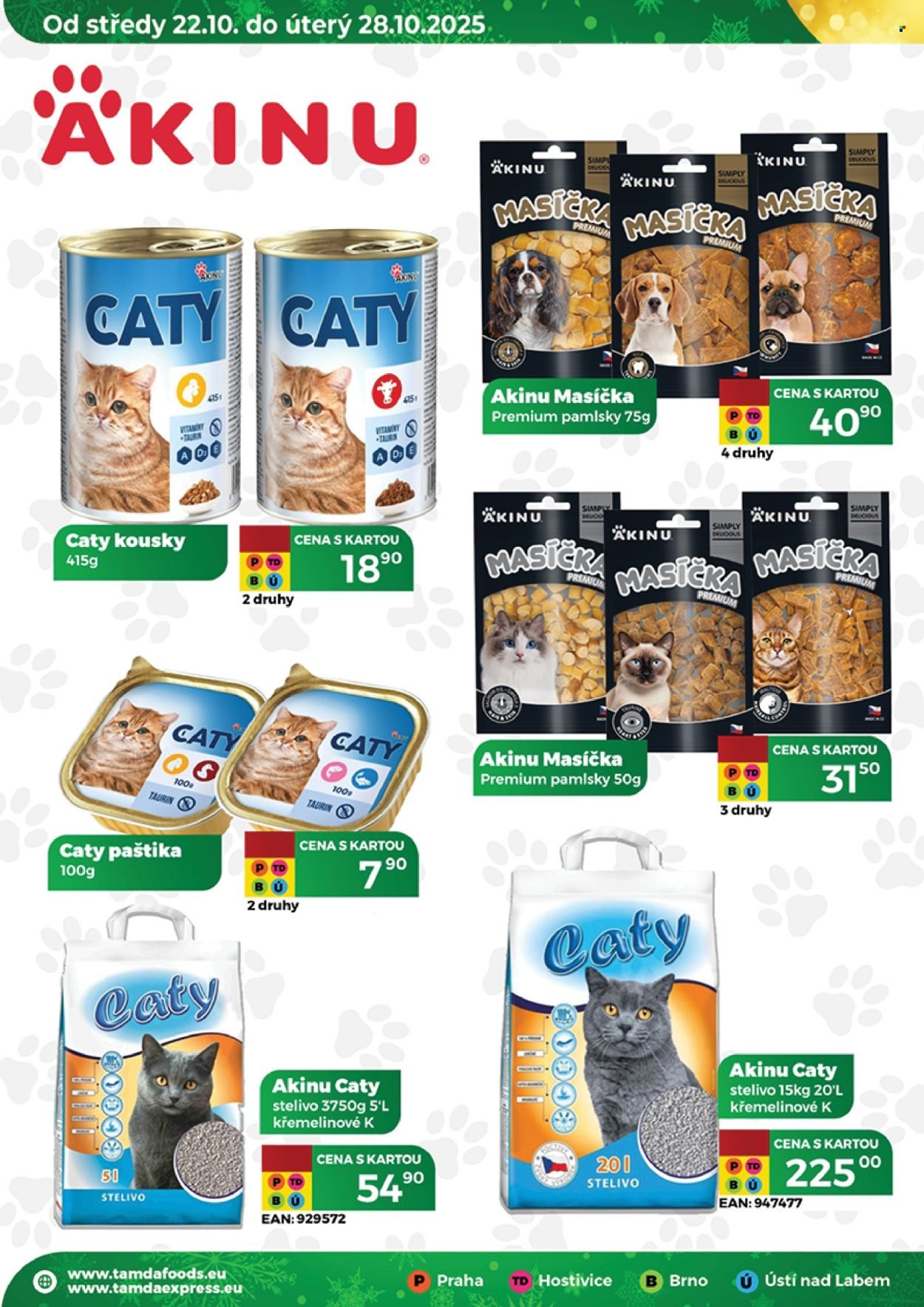 TAMDA FOODS leták - Od středy 22.10.2025 (2025-10-22 - 2025-10-28)