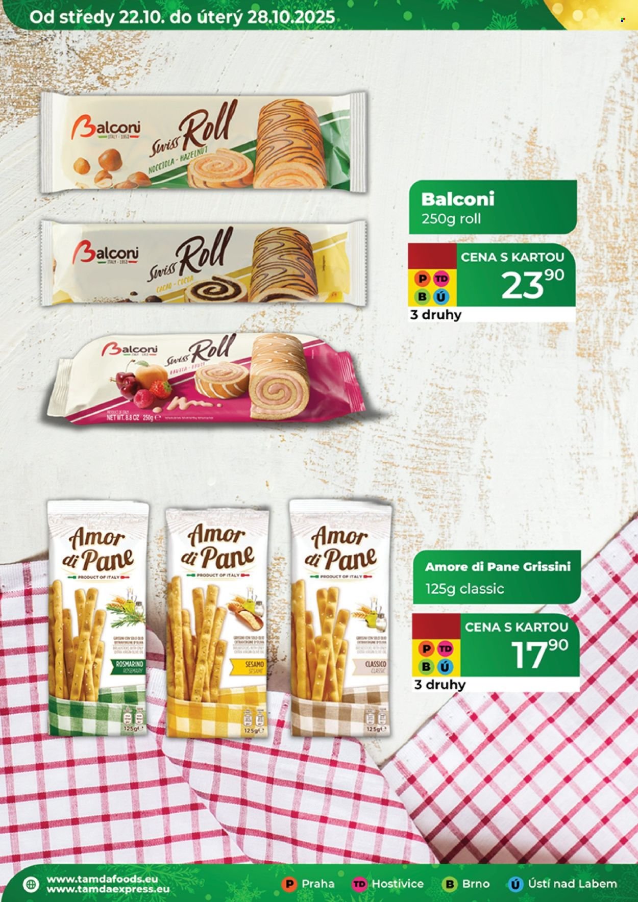 TAMDA FOODS leták - Od středy 22.10.2025 (2025-10-22 - 2025-10-28)