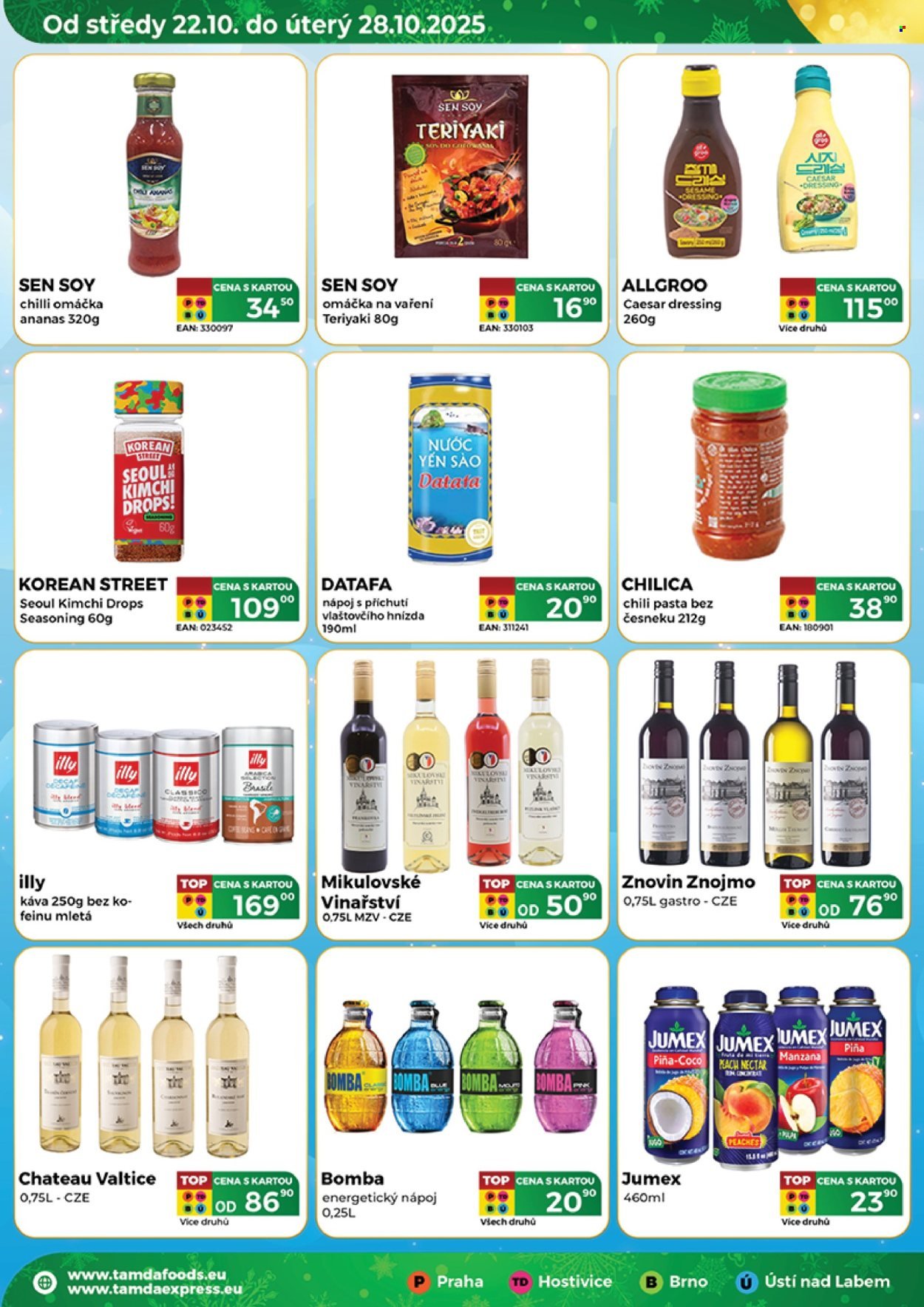 TAMDA FOODS leták - Od středy 22.10.2025 (2025-10-22 - 2025-10-28)
