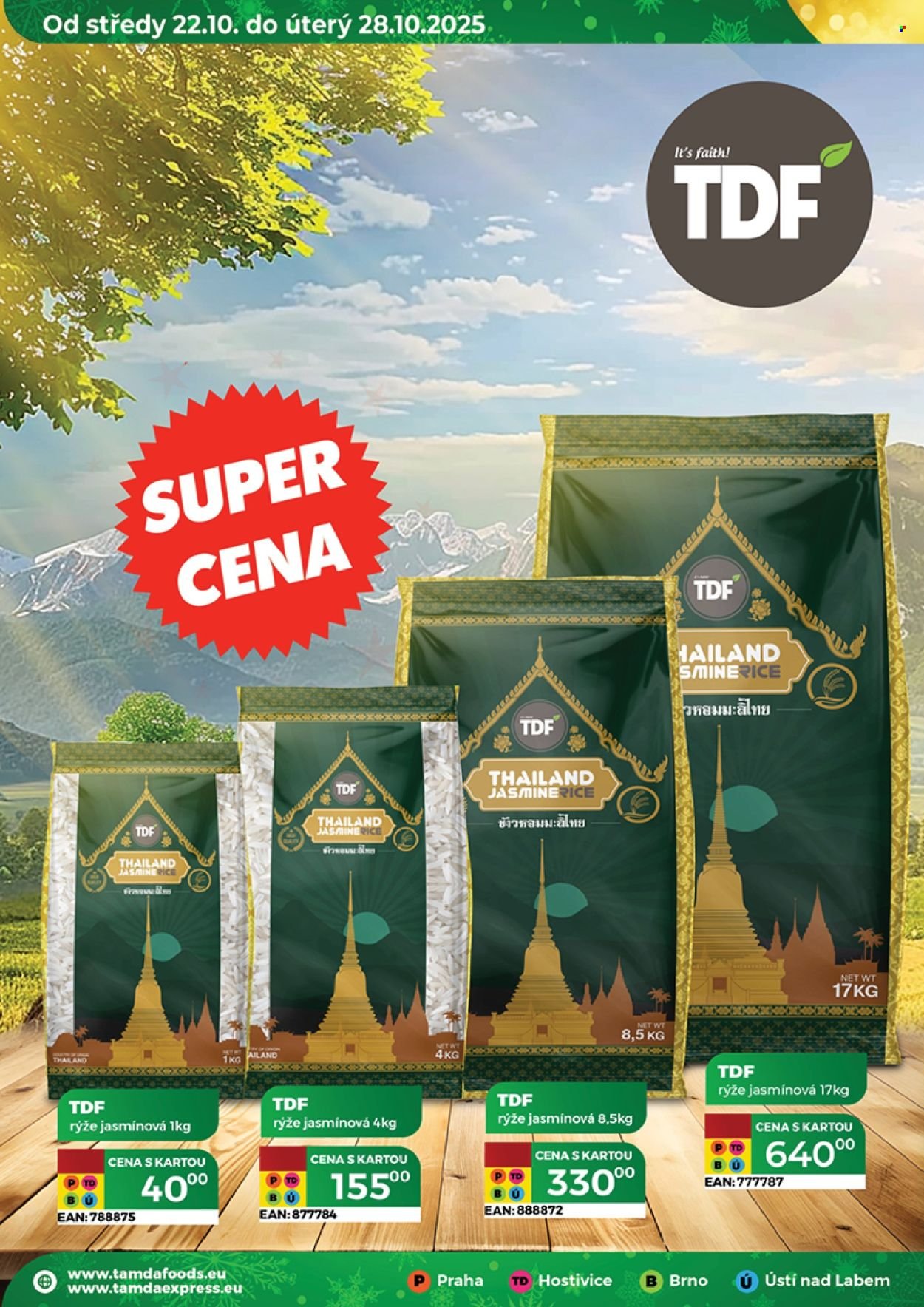 TAMDA FOODS leták - Od středy 22.10.2025 (2025-10-22 - 2025-10-28)