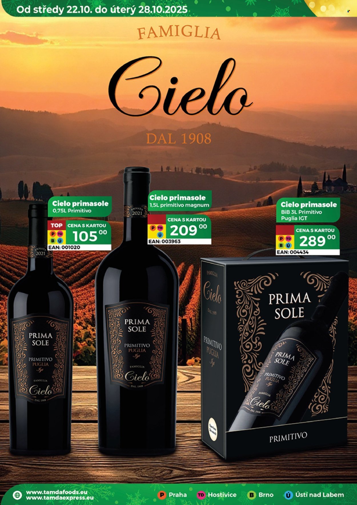 TAMDA FOODS leták - Od středy 22.10.2025 (2025-10-22 - 2025-10-28)