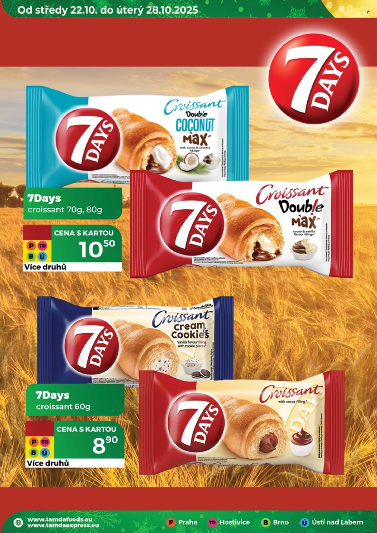 TAMDA FOODS leták - Od středy 22.10.2025 (2025-10-22 - 2025-10-28)