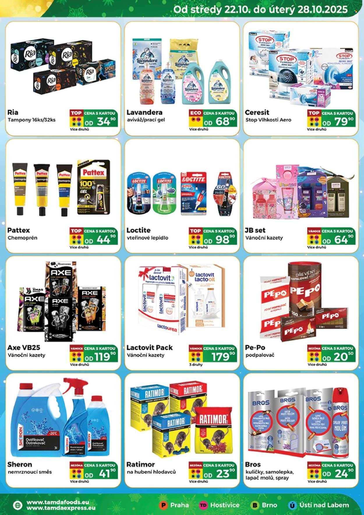 TAMDA FOODS leták - Od středy 22.10.2025 (2025-10-22 - 2025-10-28)