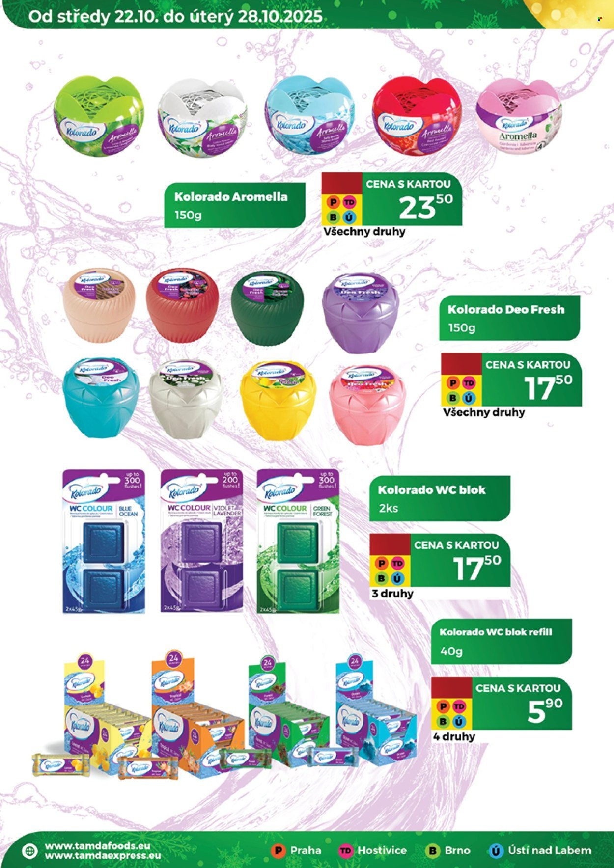 TAMDA FOODS leták - Od středy 22.10.2025 (2025-10-22 - 2025-10-28)