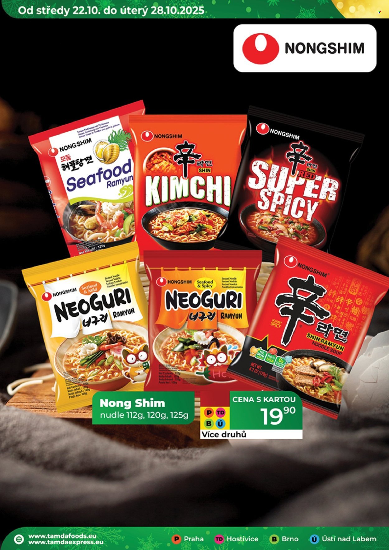 TAMDA FOODS leták - Od středy 22.10.2025 (2025-10-22 - 2025-10-28)