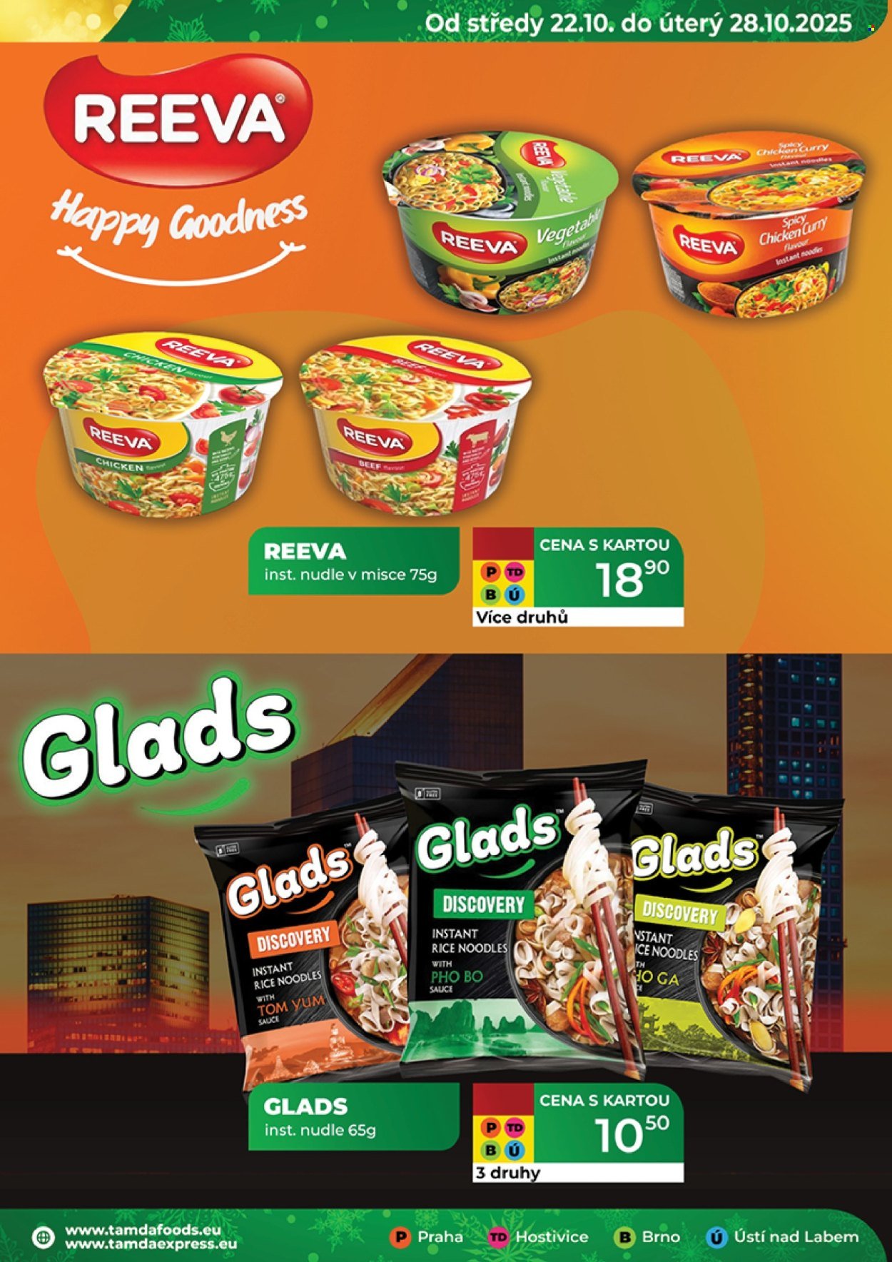 TAMDA FOODS leták - Od středy 22.10.2025 (2025-10-22 - 2025-10-28)