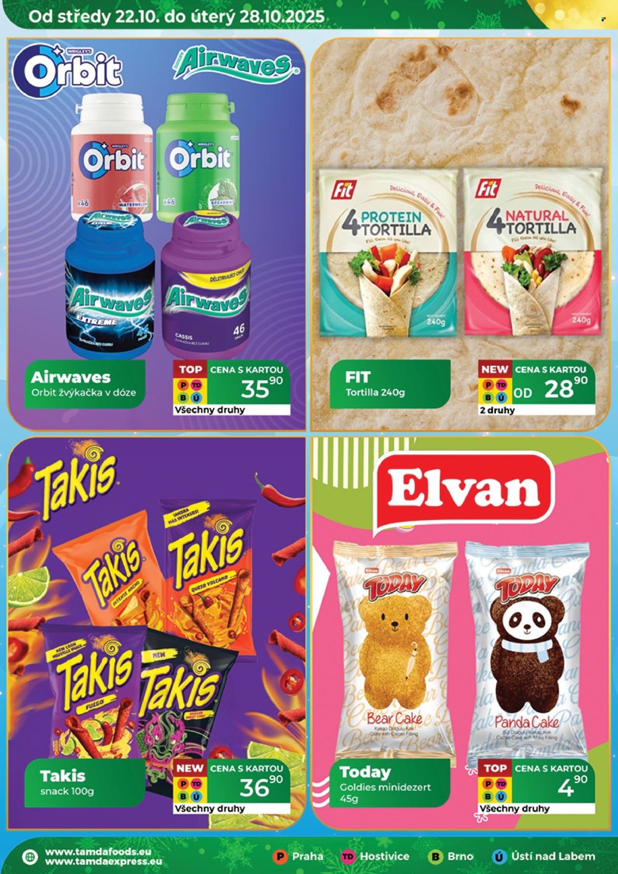 TAMDA FOODS leták - Od středy 22.10.2025 (2025-10-22 - 2025-10-28)