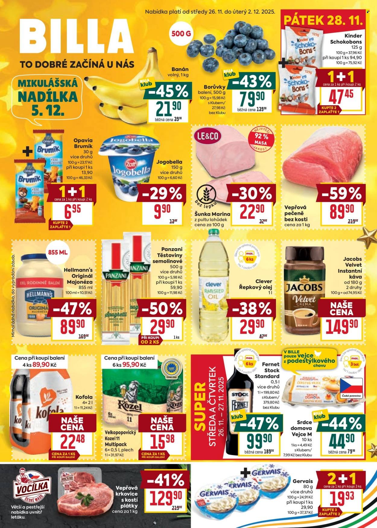 BILLA leták - Velký leták (2025-11-26 - 2025-12-02)