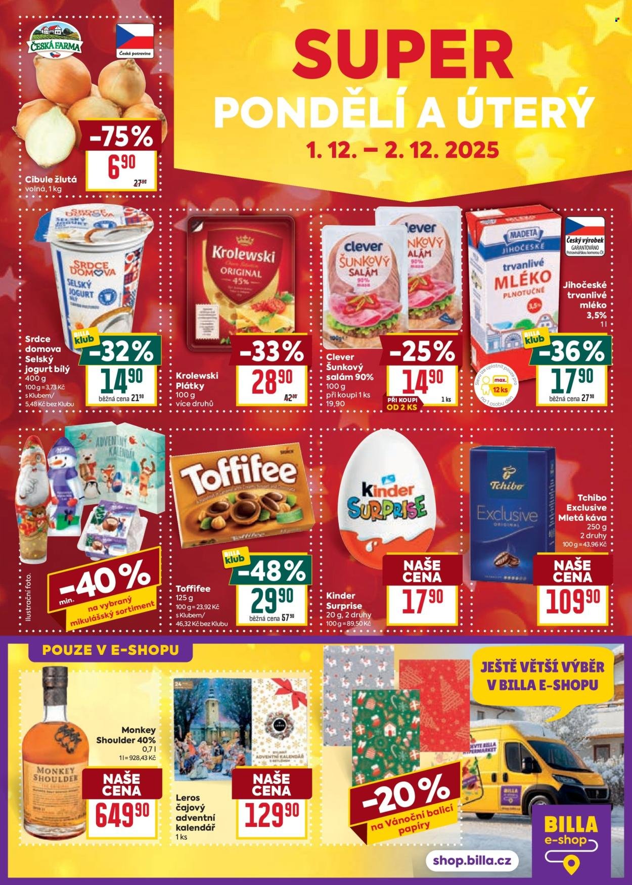 BILLA leták - Velký leták (2025-11-26 - 2025-12-02)