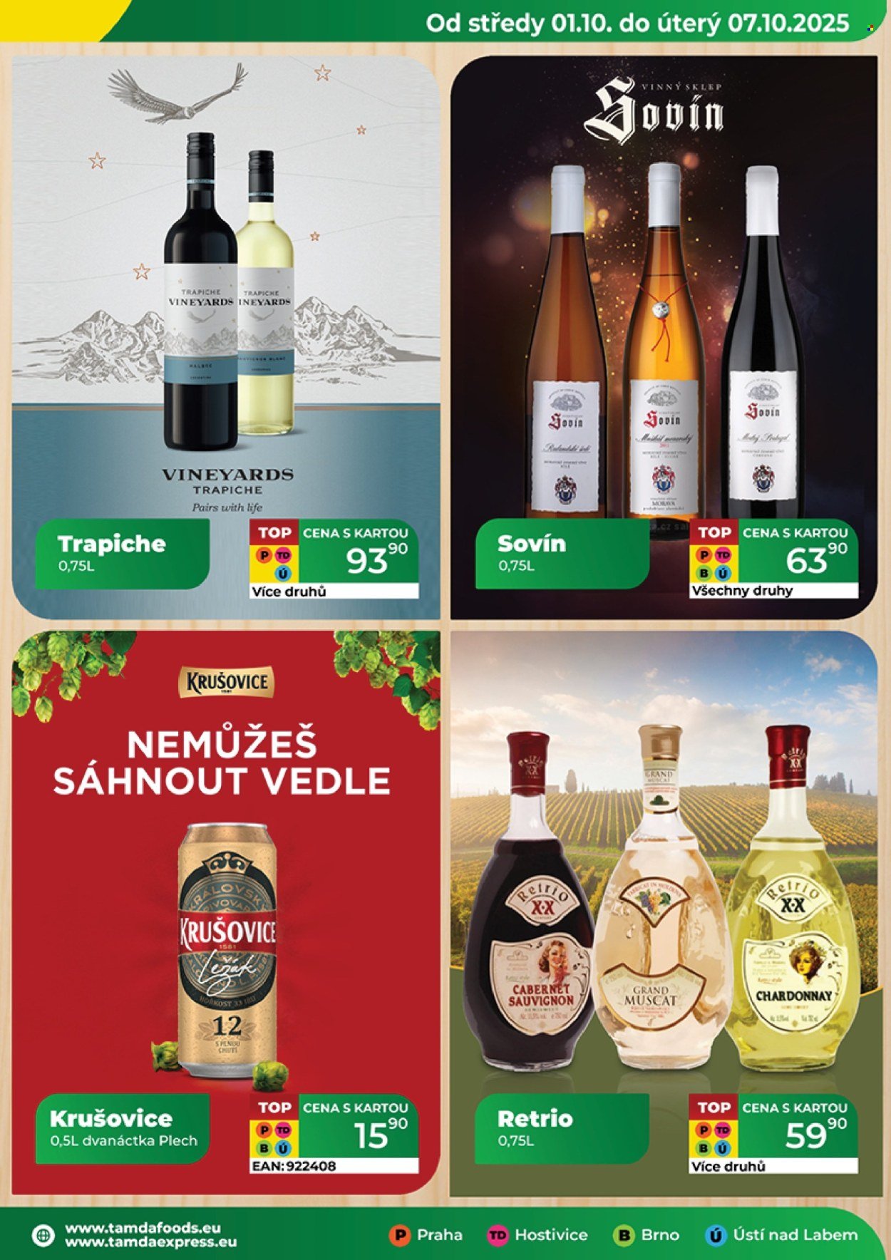TAMDA FOODS leták - Od středy 1.10.2025 (2025-10-01 - 2025-10-07)