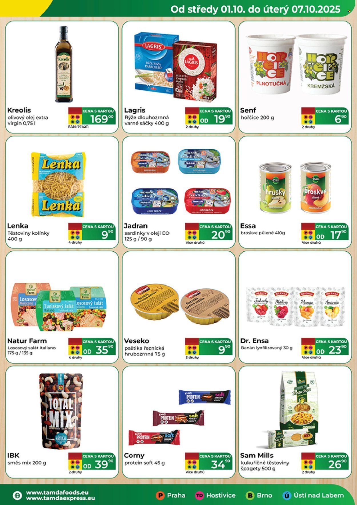 TAMDA FOODS leták - Od středy 1.10.2025 (2025-10-01 - 2025-10-07)