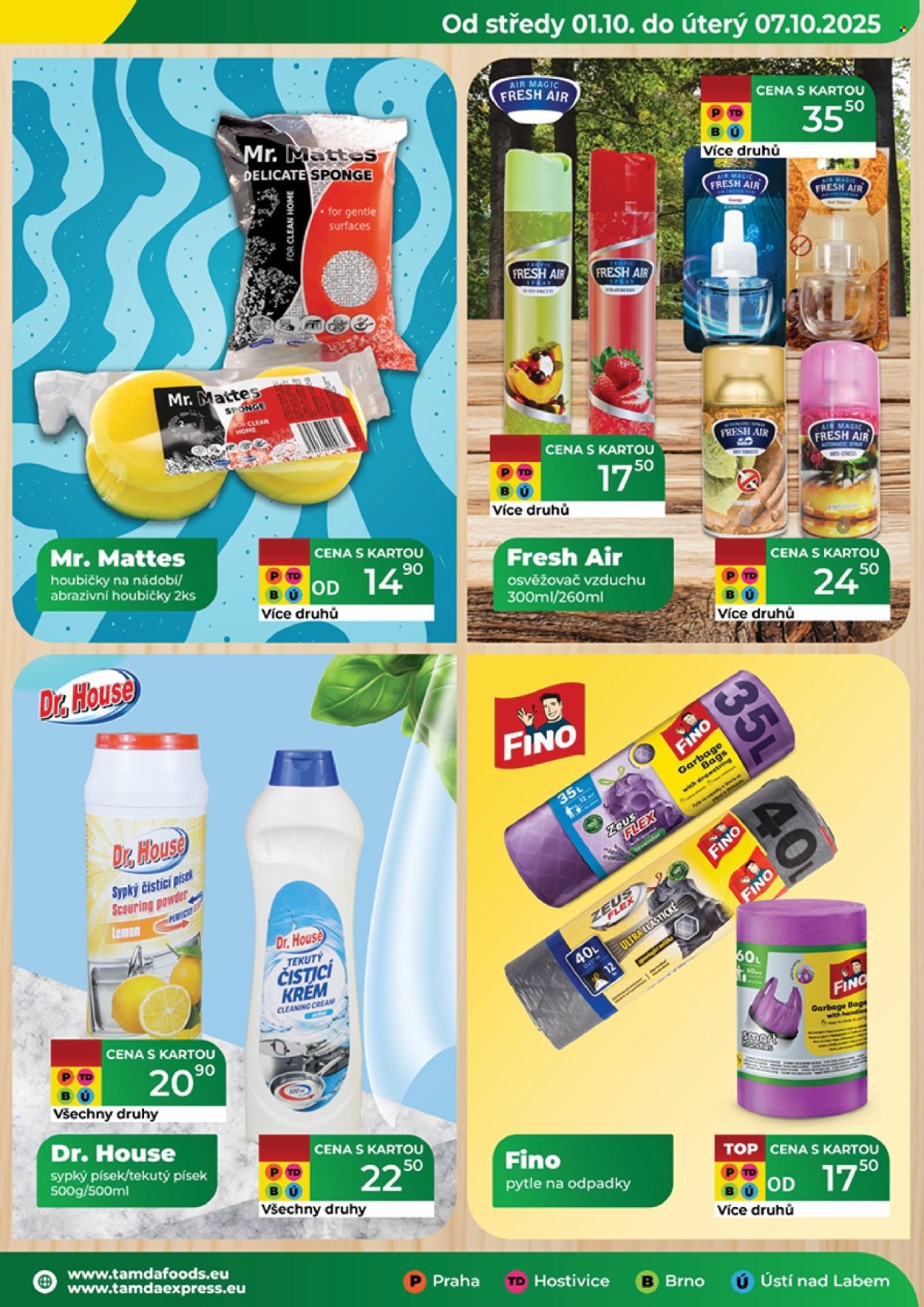 TAMDA FOODS leták - Od středy 1.10.2025 (2025-10-01 - 2025-10-07)