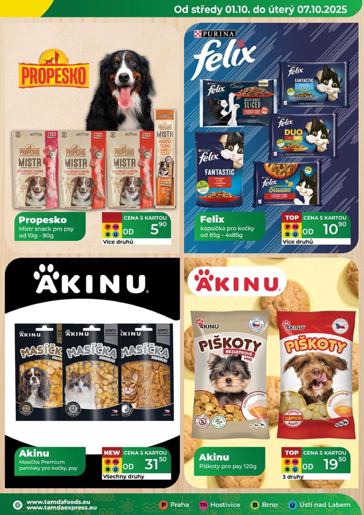 TAMDA FOODS leták - Od středy 1.10.2025 (2025-10-01 - 2025-10-07)