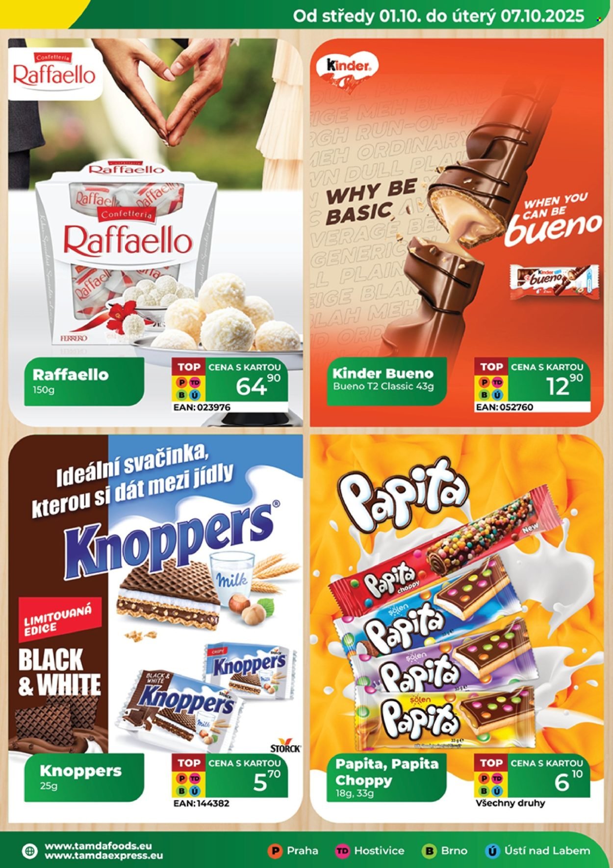 TAMDA FOODS leták - Od středy 1.10.2025 (2025-10-01 - 2025-10-07)