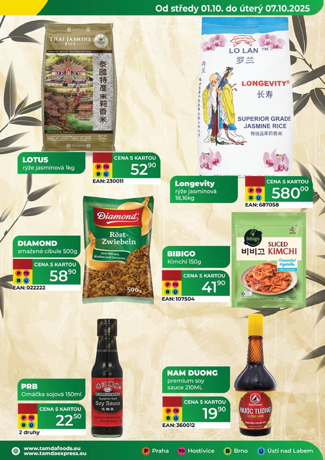 TAMDA FOODS leták - Od středy 1.10.2025 (2025-10-01 - 2025-10-07)
